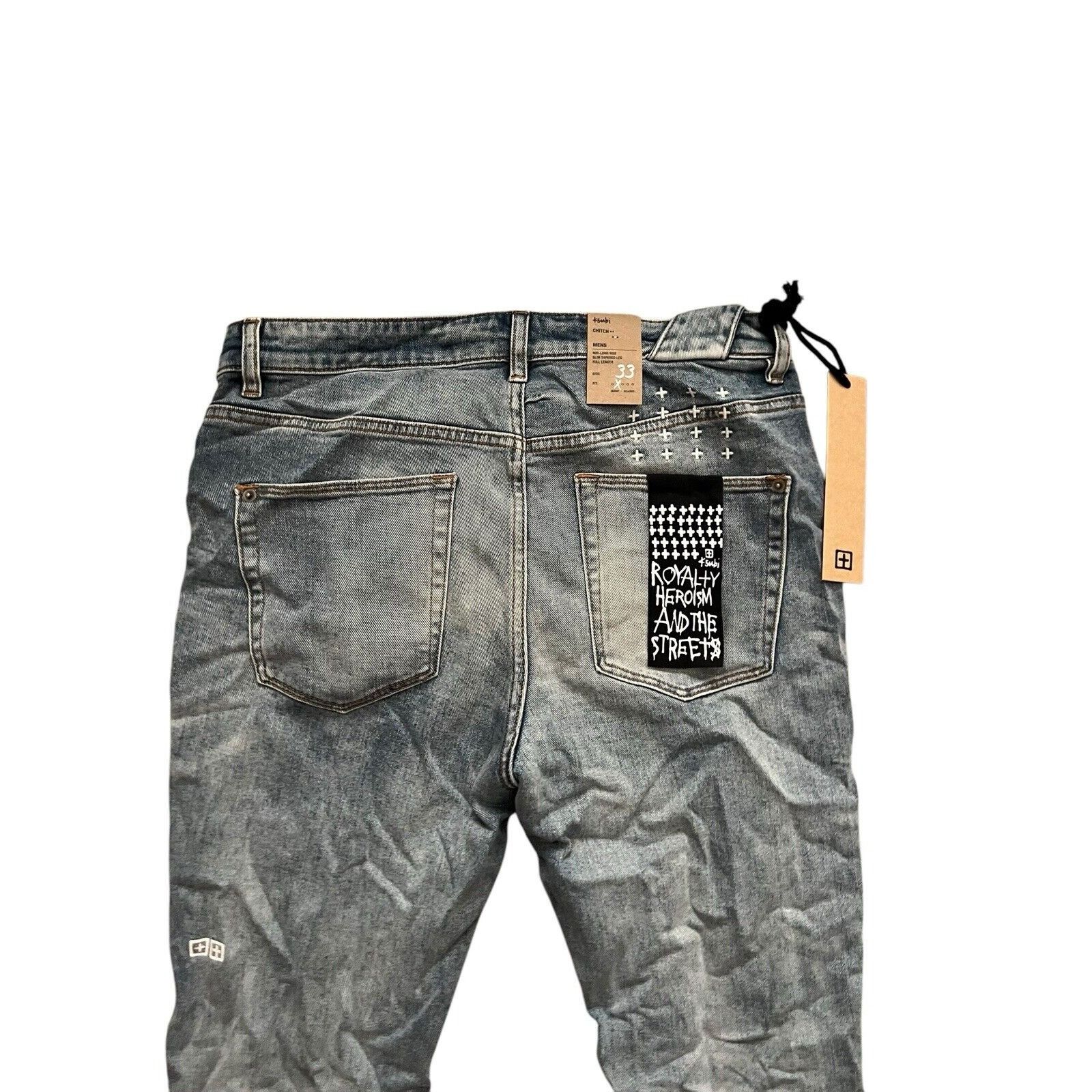 Ksubi Ksubi Jeans Mens Chitch Slim Tapered Blue Size 33/32 Size US 33 - 5 Thumbnail