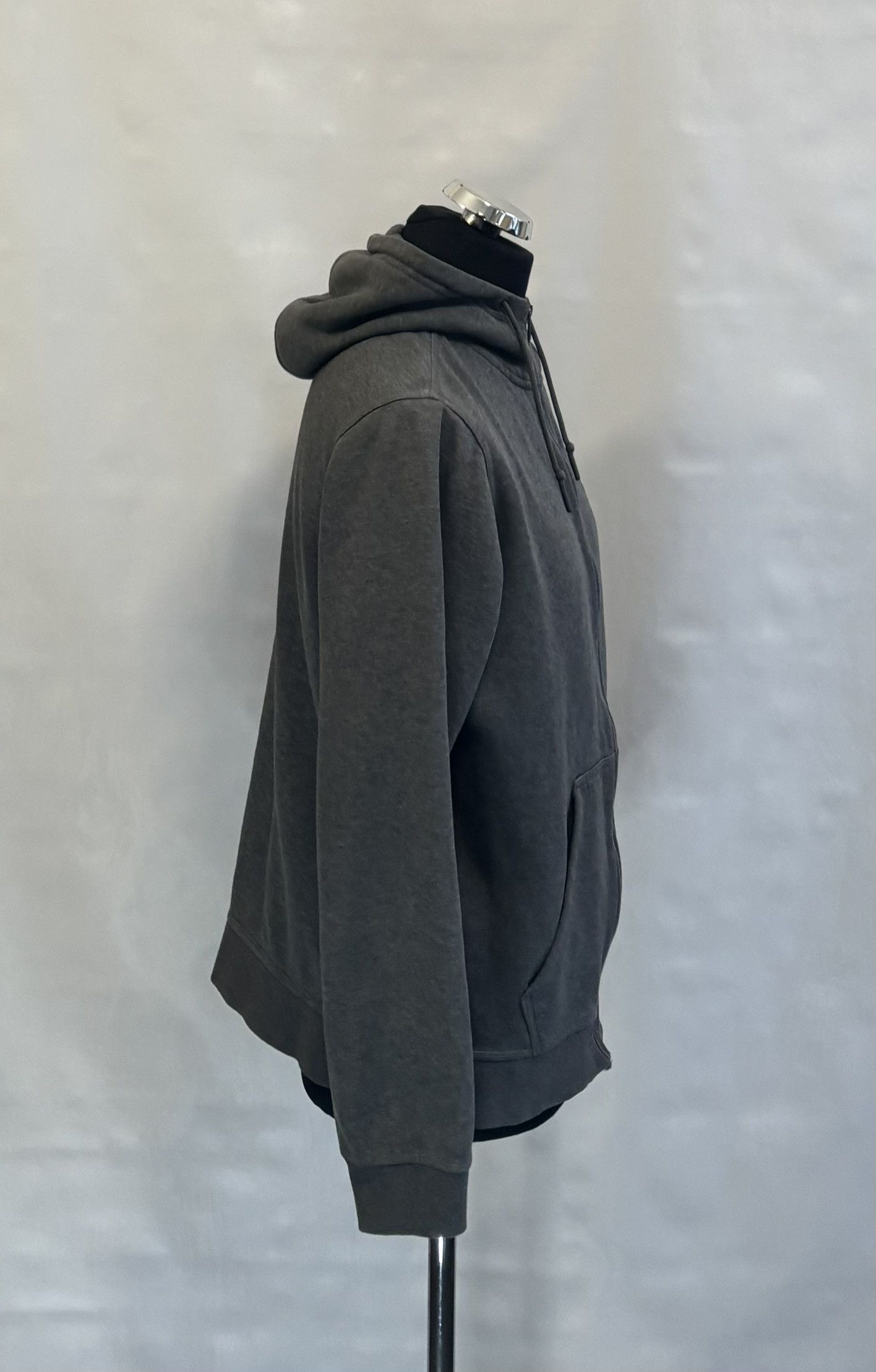 Nike Nike Club Swoosh Zip Hoodie Gray Dark Large Size US L / EU 52-54 / 3 - 4 Thumbnail