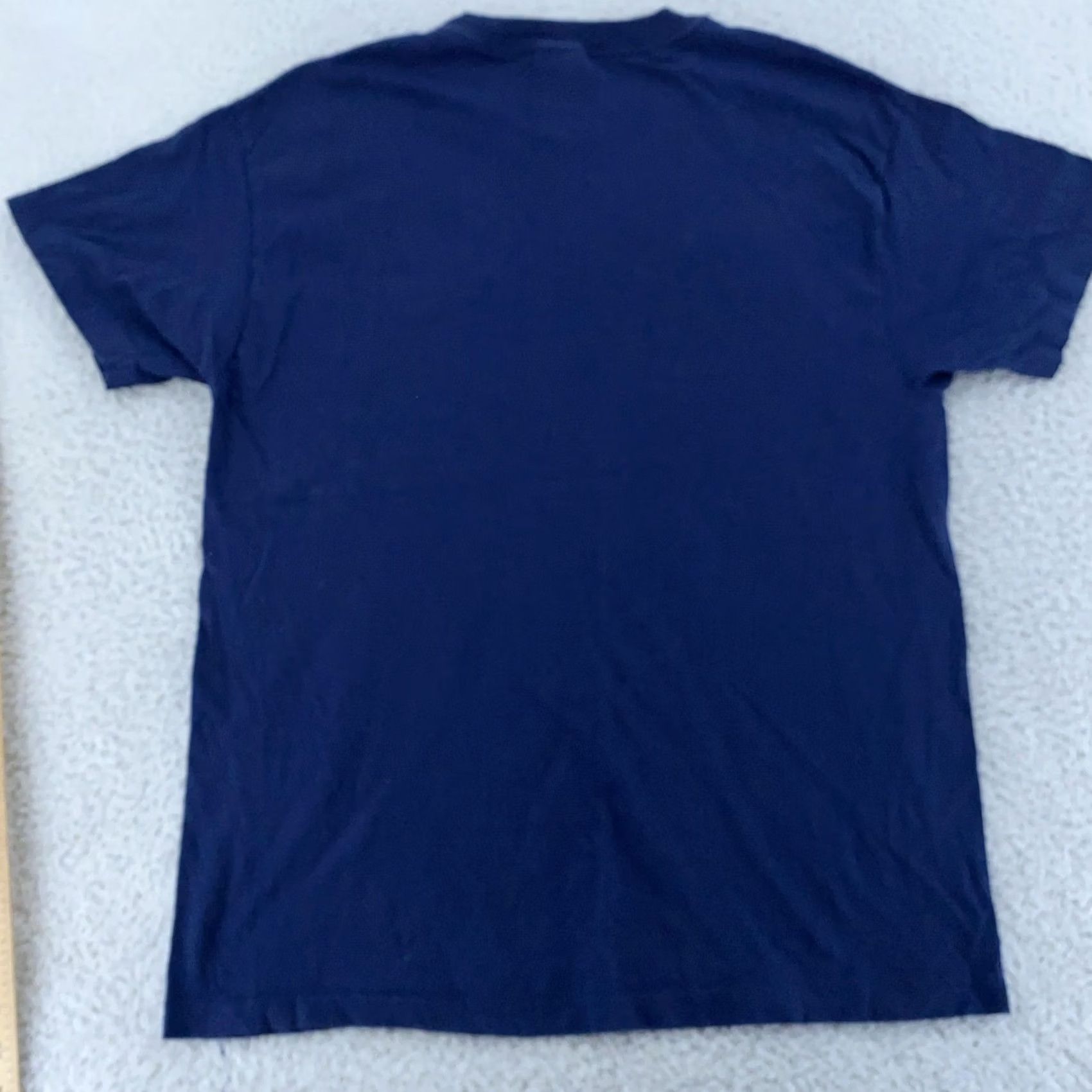 Hanes VINTAGE Hanes Pocket Shirt Mens L Navy Blue Crewneck 90s Cotton Short Sleeve Size US L / EU 52-54 / 3 - 5 Thumbnail
