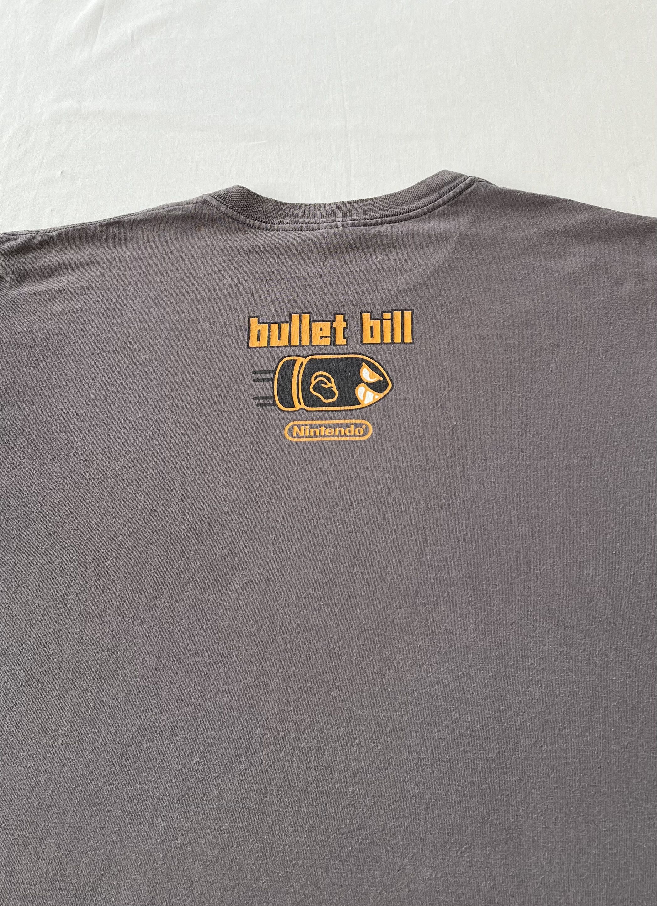 Nintendo Vintage 2000s Nintendo Bullet Bill Enemy Super Mario T-shirt Size US L / EU 52-54 / 3 - 12 Thumbnail