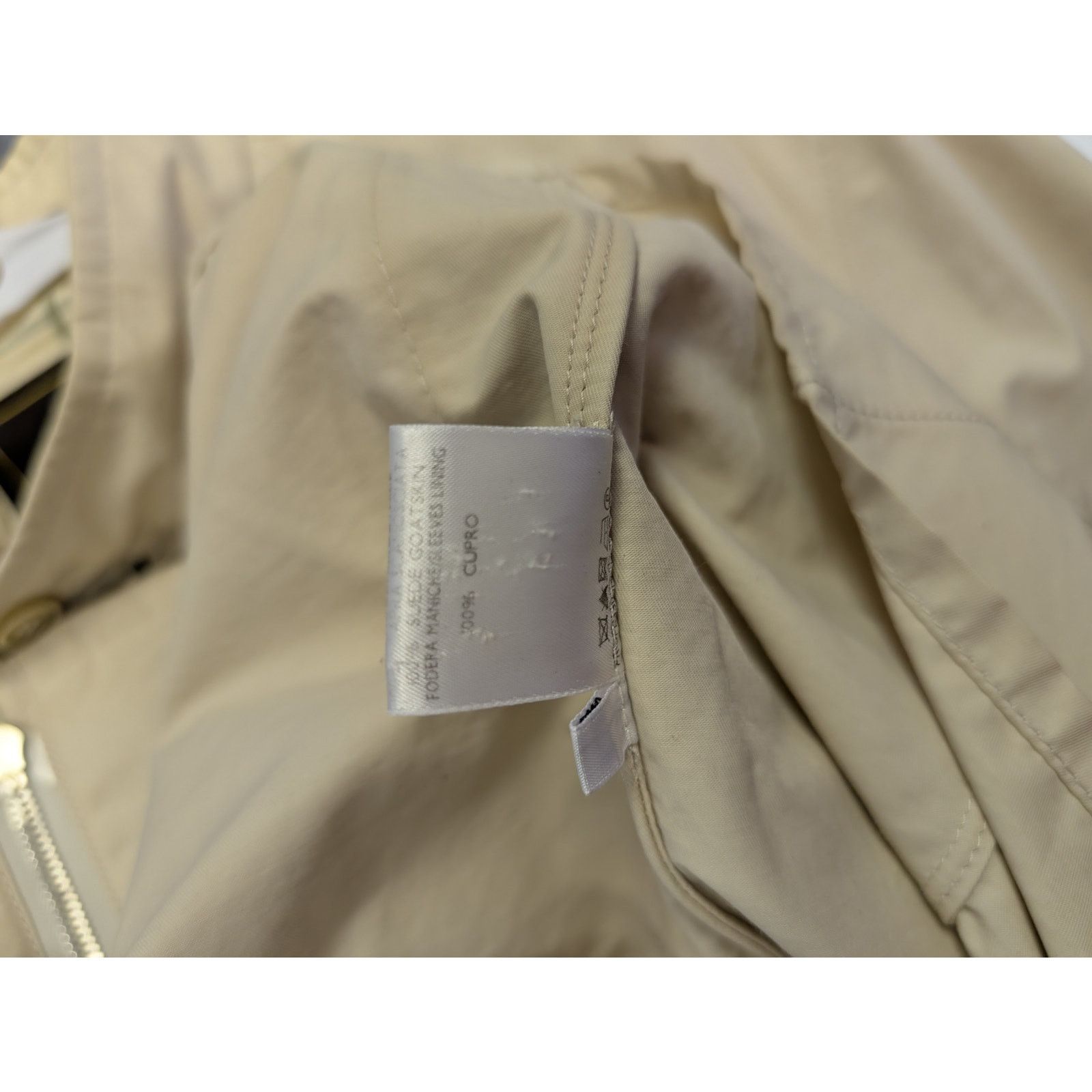 Loro Piana o1rshd1 CC20 Vestes Blousons Jacket in Beige Size US M / EU 48-50 / 2 - 16 Thumbnail