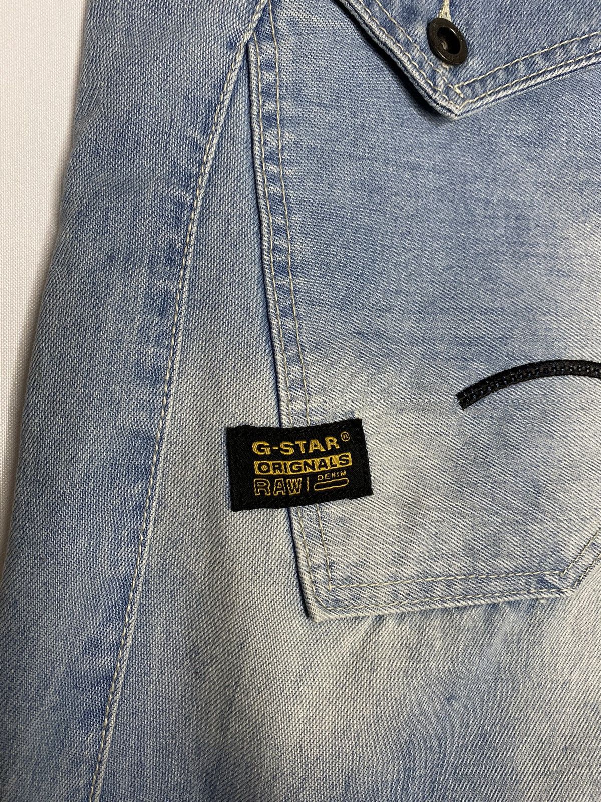 Other Vintage G-Star Raw Denim Jeans Tab Size 36x34 Size US 36 / EU 52 - 5 Thumbnail