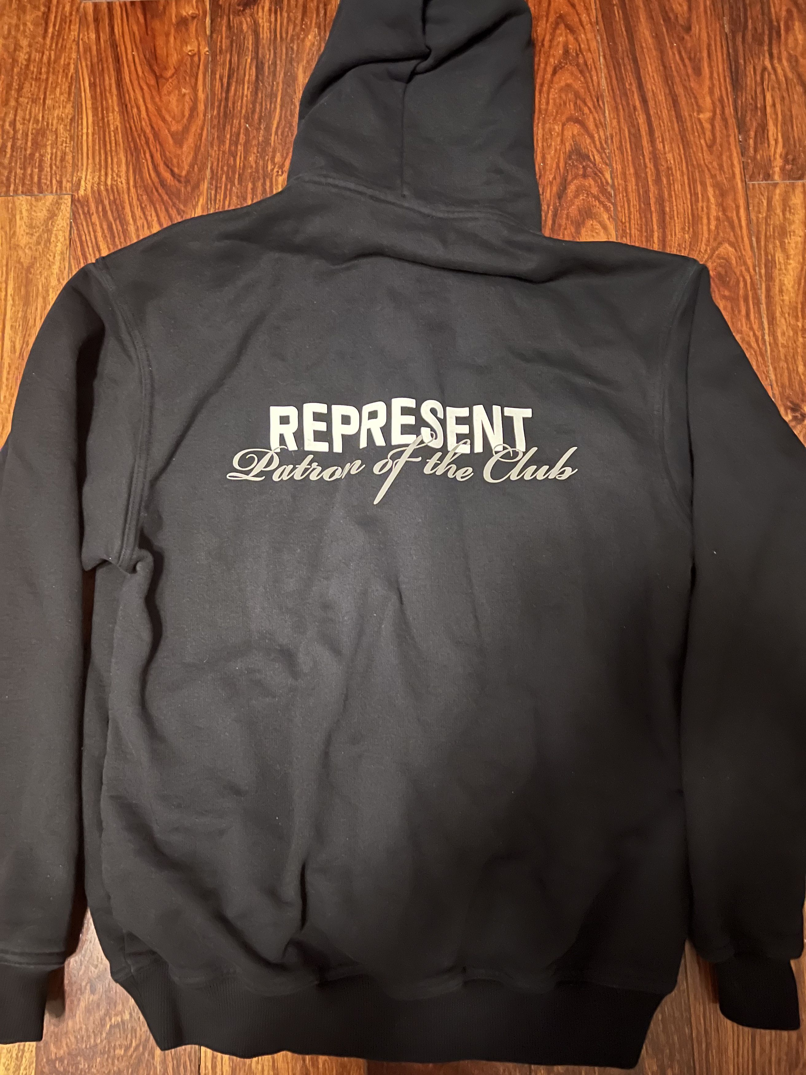 Represent Clo. Patron Of The Club Hoodie - Black Size US XS / EU 42 / 0 - 4 Thumbnail