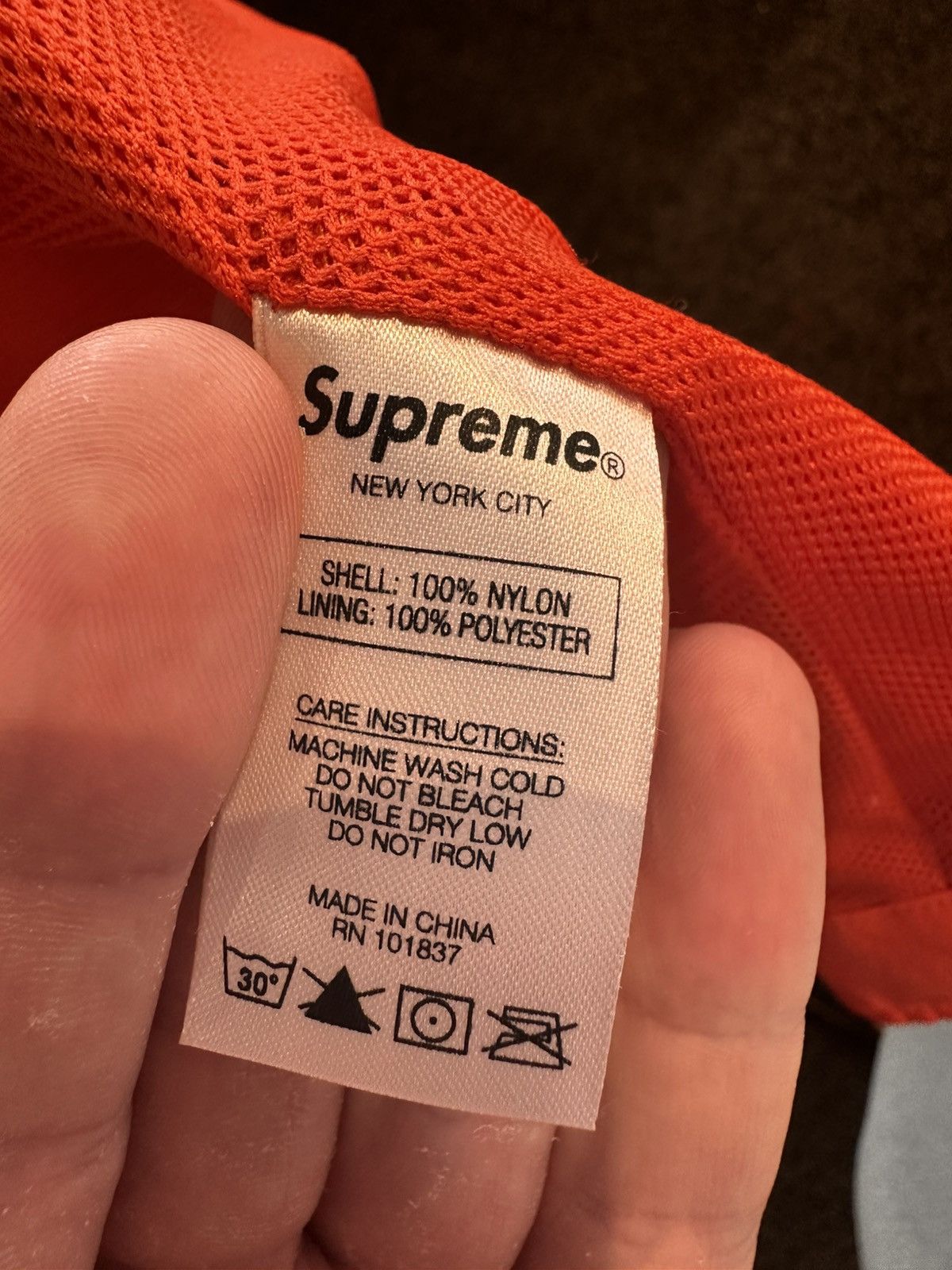 Supreme Supreme Nylon Cargo Vest dark orange Size US M / EU 48-50 / 2 - 9 Thumbnail