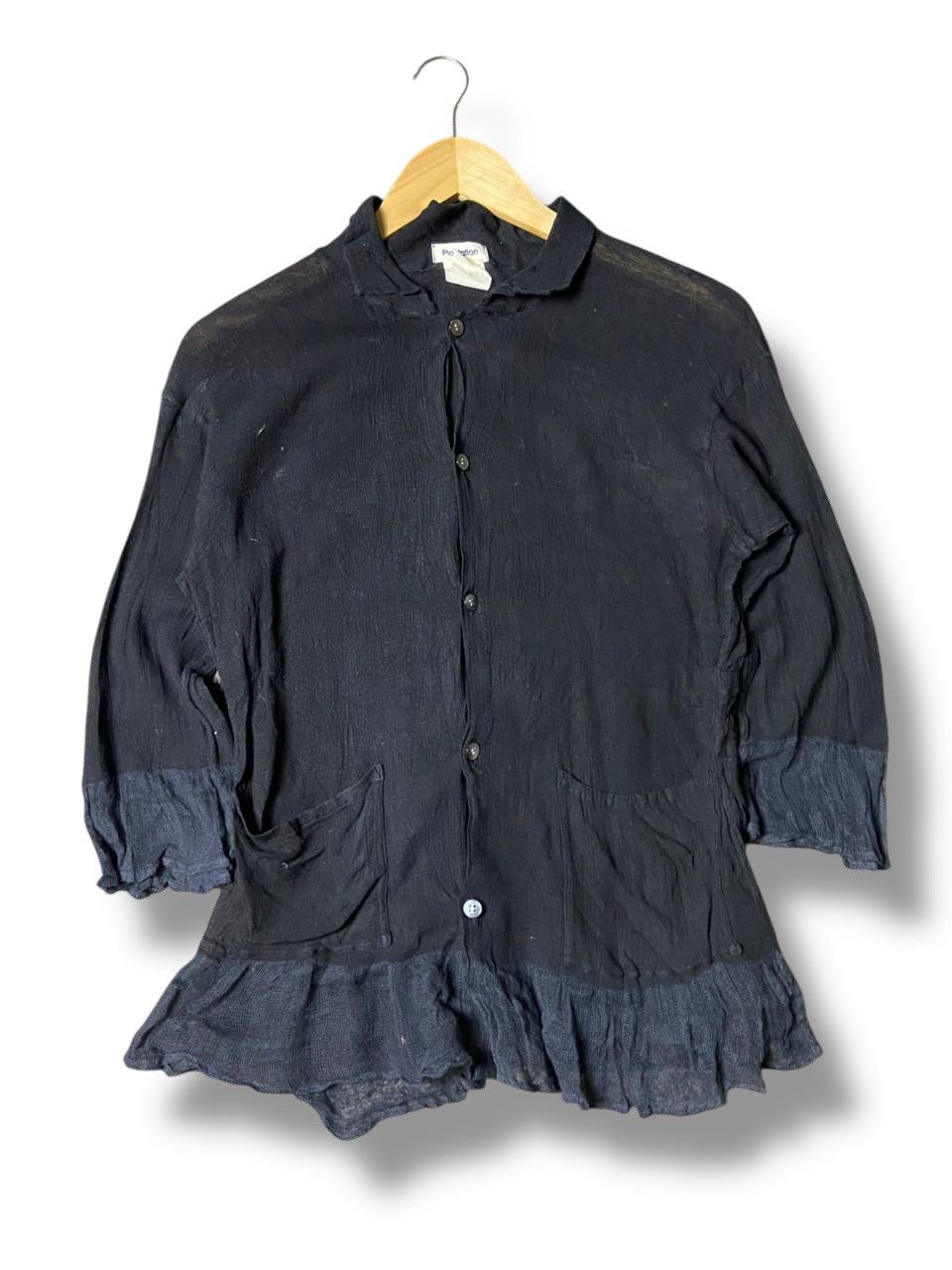 Issey Miyake Plantation x Issey Miyake Button Down Shirts (135) Size US XXS / EU 40 - 1 Thumbnail