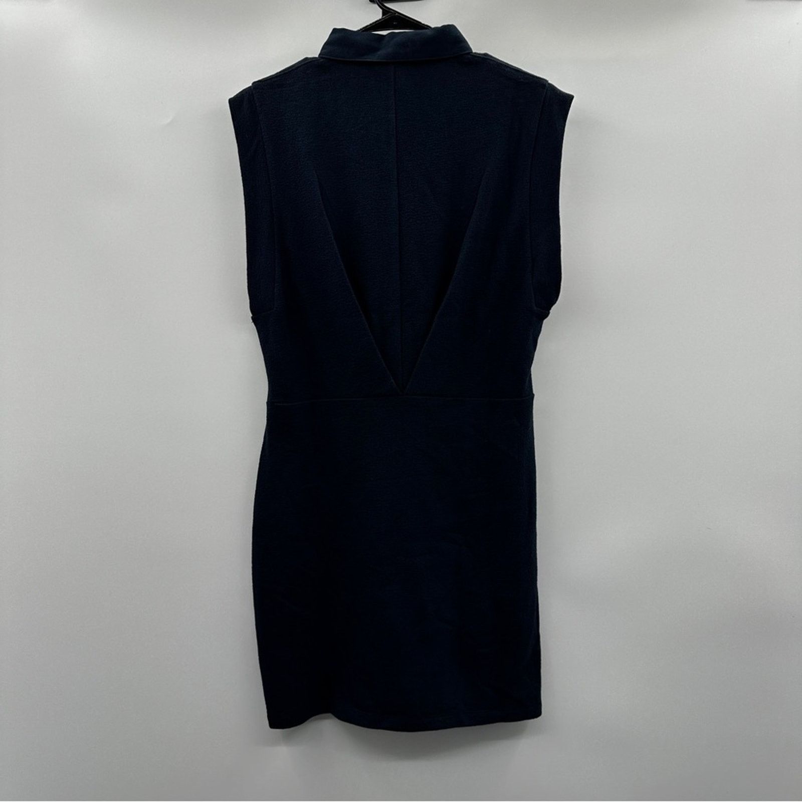 Rag & Bone Rag & Bone Mckenna Polo Navy Blue Sleeveless Mini Dress Sz L Size L / US 10 / IT 46 - 5 Thumbnail