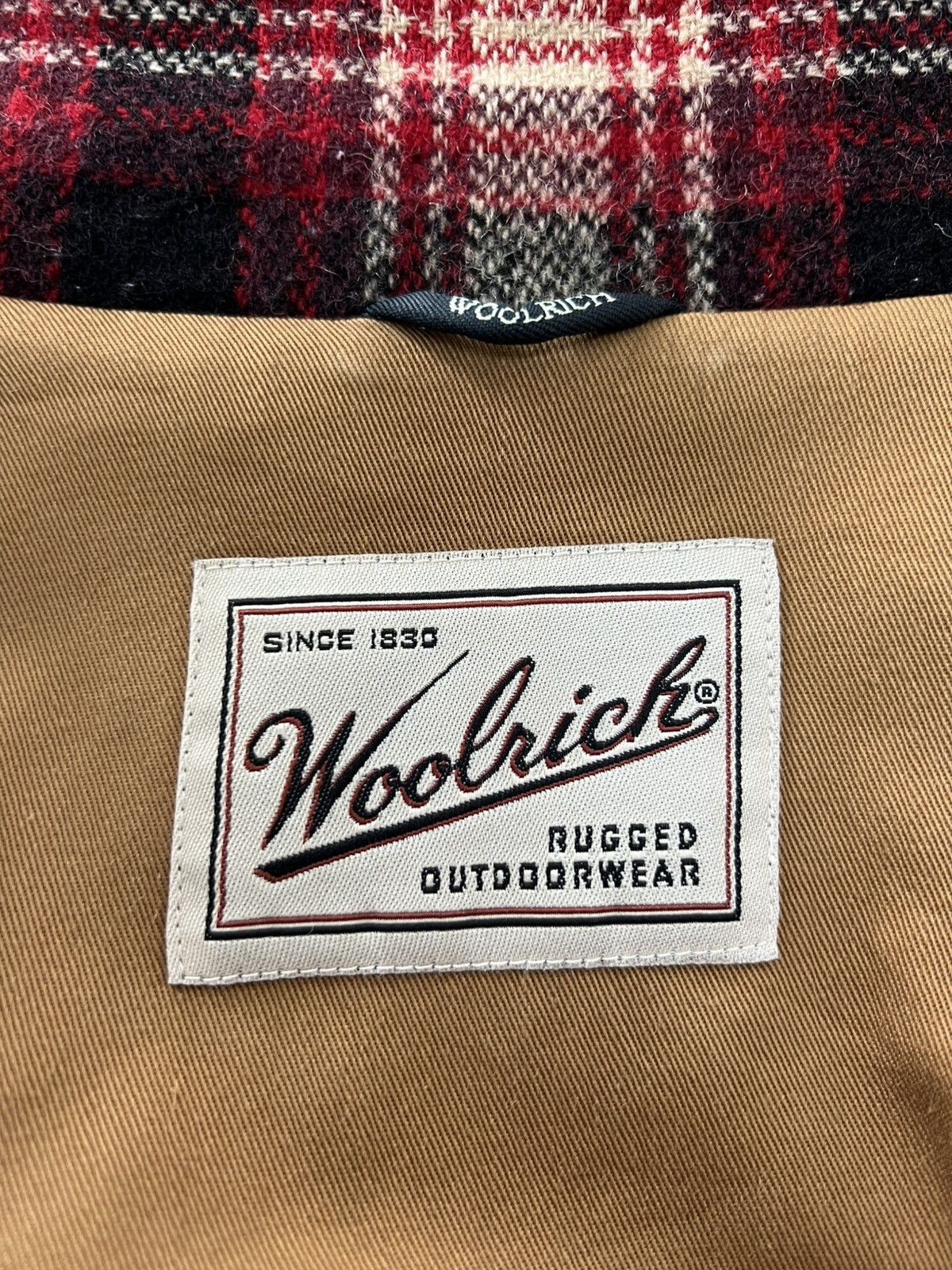 Woolrich Woolen Mills VINTAGE WOOLRICH PLAID JACKET Size US L / EU 52-54 / 3 - 10 Thumbnail