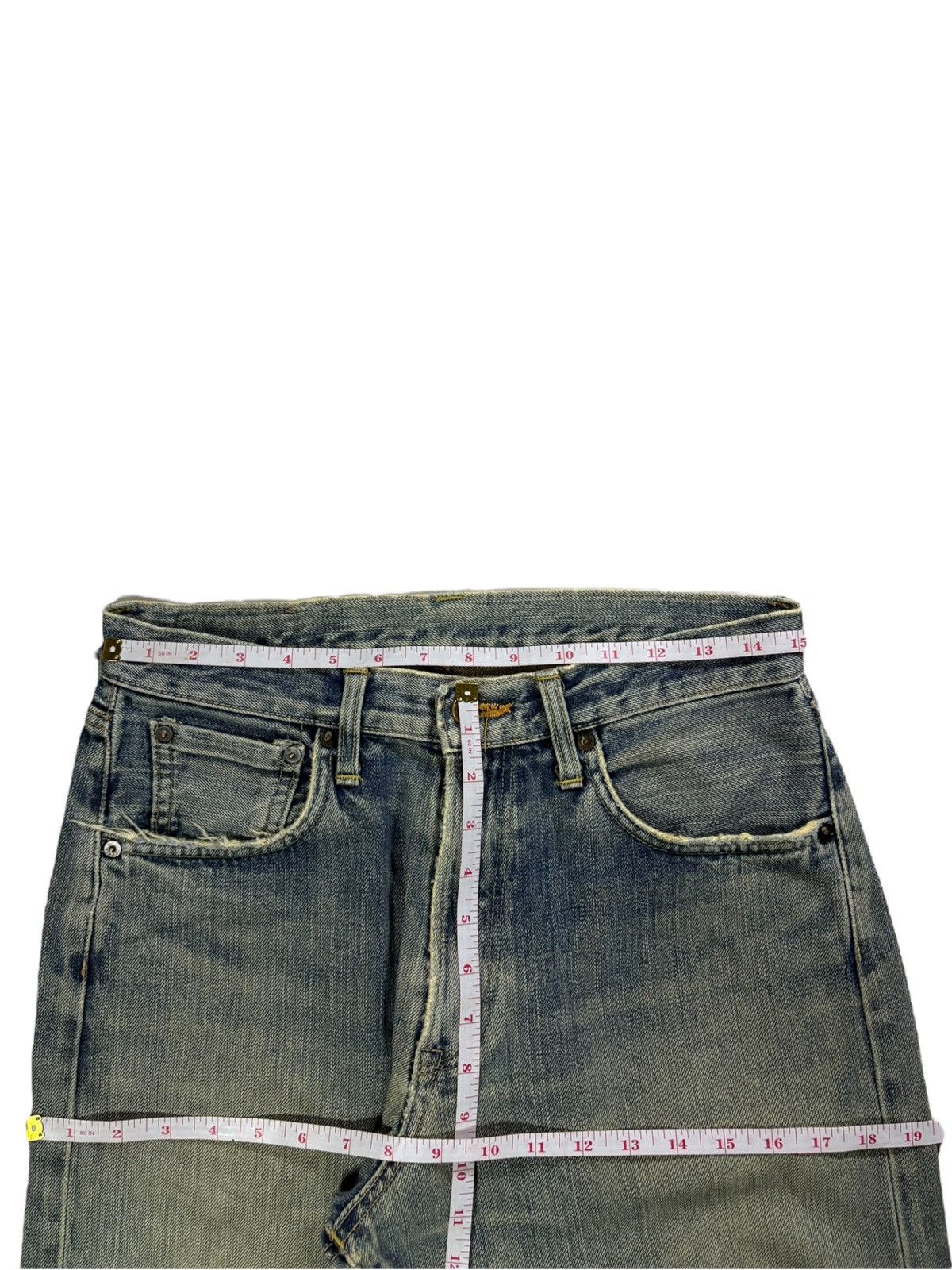 Edwin × Japanese Brand Vintage Japanese Edwin 505x Selvedge Mud Wash Baggy Jeans Size US 30 / EU 46 - 13 Thumbnail