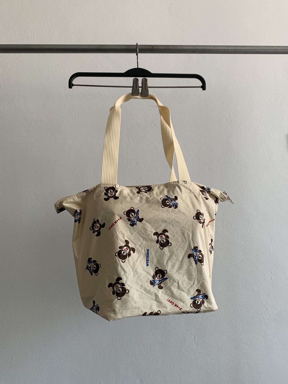 Hysteric Glamour Hysteric Glamour F**K OFF! Bear Icon Tote Bag Size ONE SIZE - 2 Thumbnail