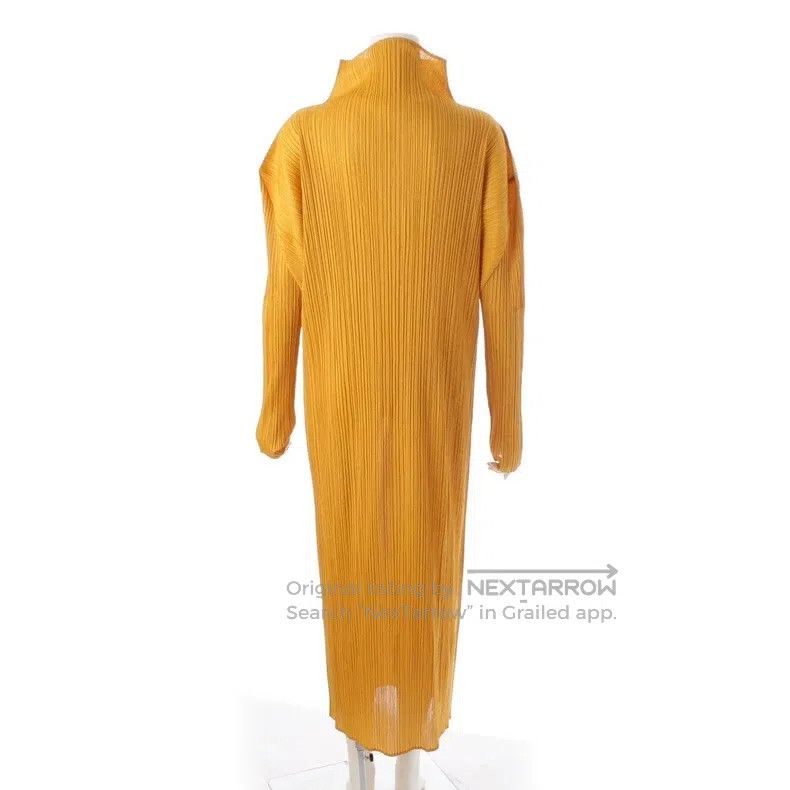 Issey Miyake Issey Miyake Yellow Dress Size M / US 6-8 / IT 42-44 - 2 Thumbnail