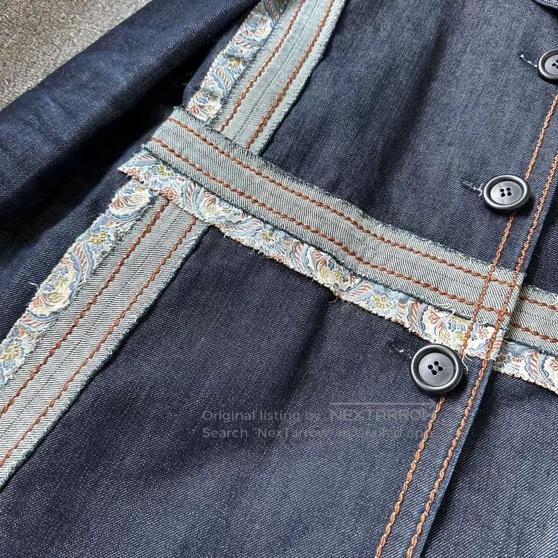 Prada Prada Denim coat Size S / US 4 / IT 40 - 4 Thumbnail