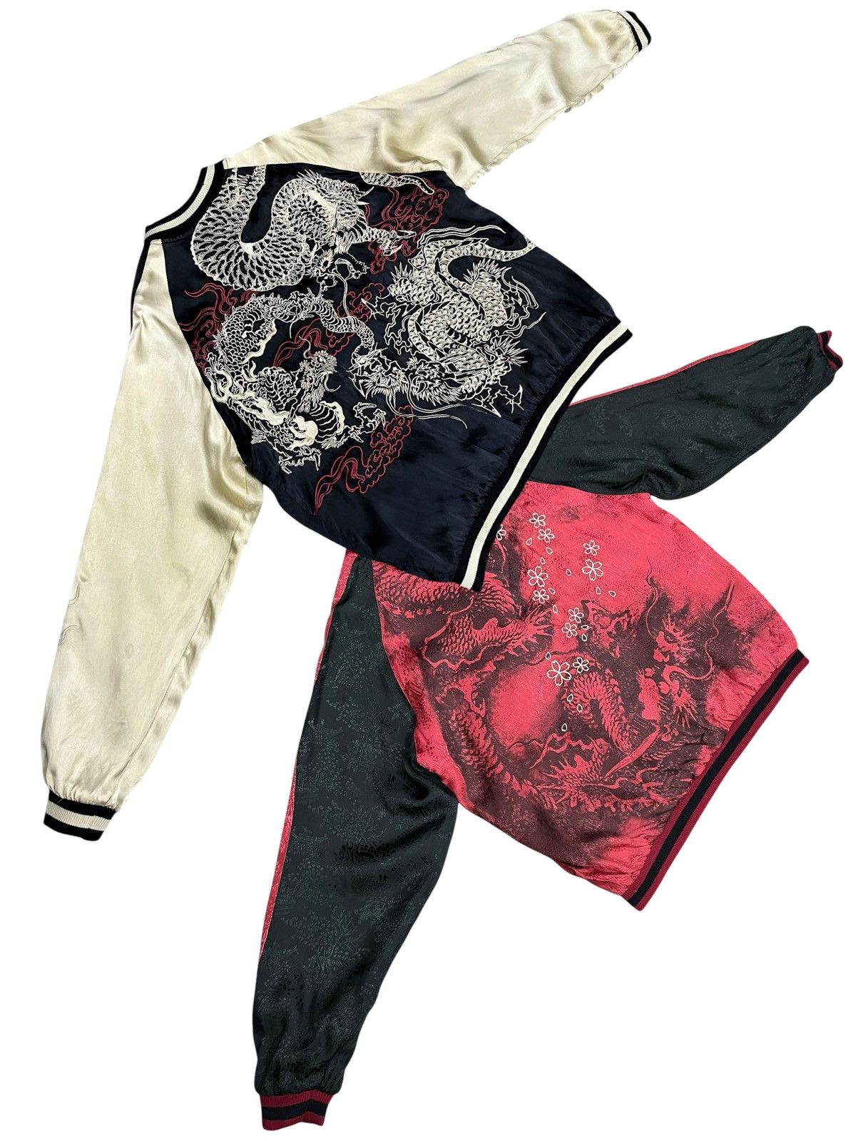 Dragonfly Reversible Sukajan Dragon Embroidery Jacket Size L Size US L / EU 52-54 / 3 - 6 Thumbnail