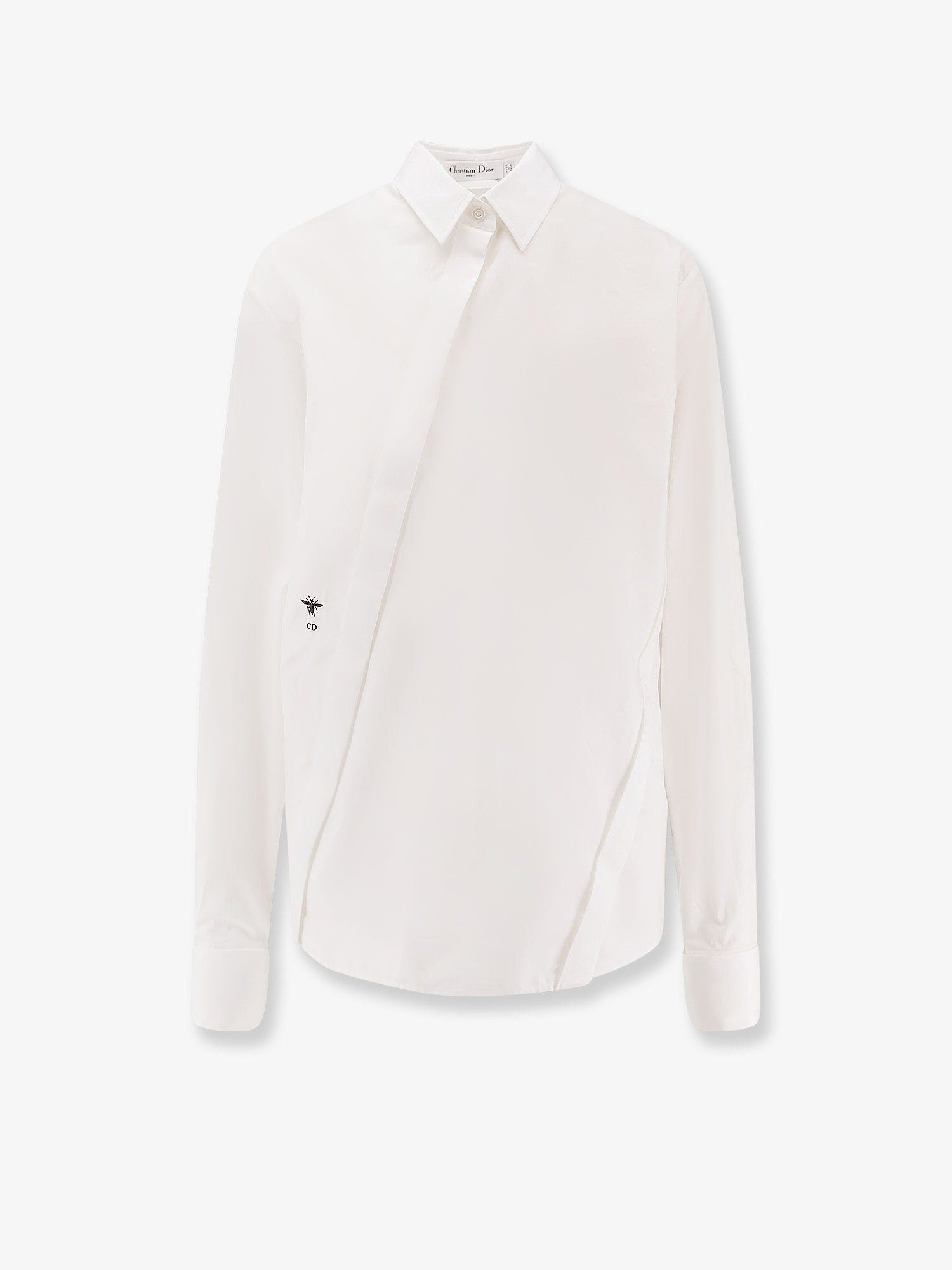 Dior Shirt With Oblique Closure Size XS / US 0-2 / IT 36-38 - 1 Thumbnail