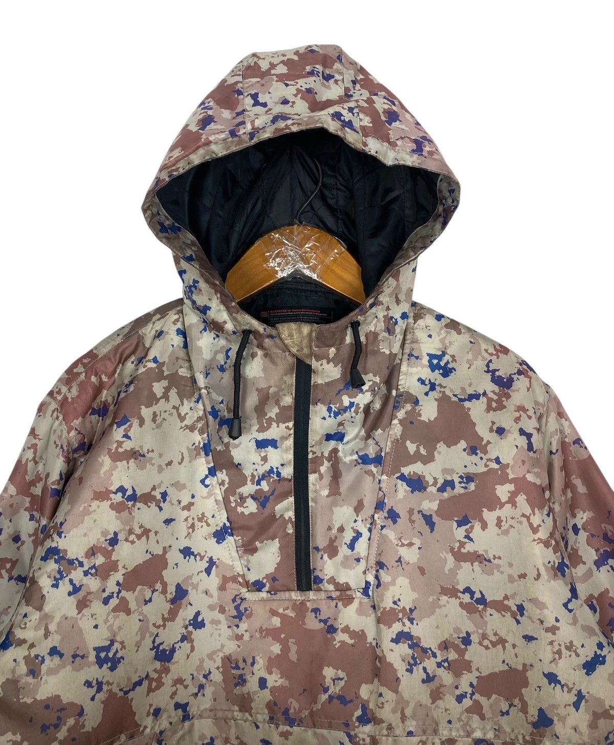 Other Zack Styles Desert Camouflage Anorak Hoodie Light Jacket Size US M / EU 48-50 / 2 - 4 Thumbnail