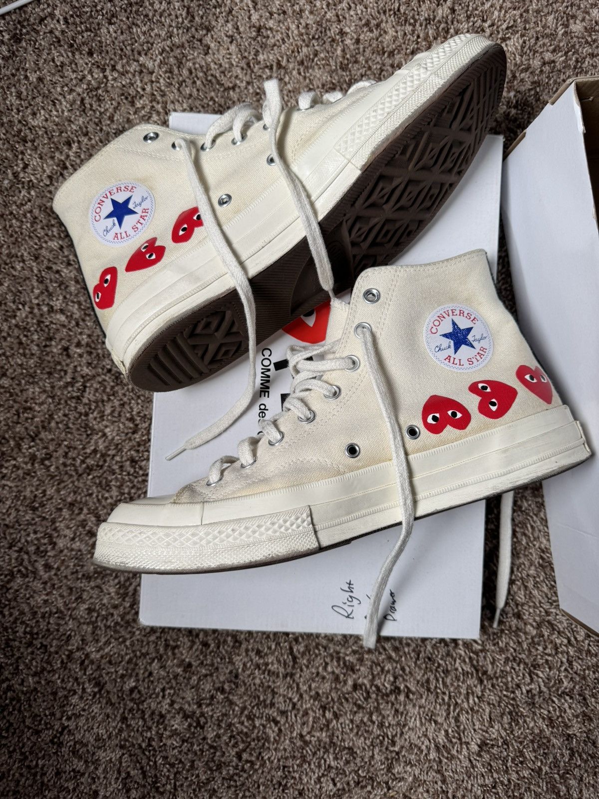 Comme des Garcons × Converse CDG Converse Size US 10 / EU 43 - 2 Thumbnail
