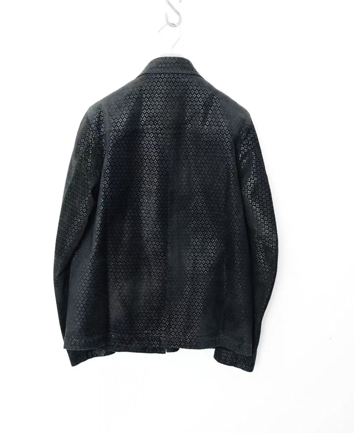 Yohji Yamamoto Yohji Yamamoto AAR Printed Leather Jacket Size US M / EU 48-50 / 2 - 8 Thumbnail