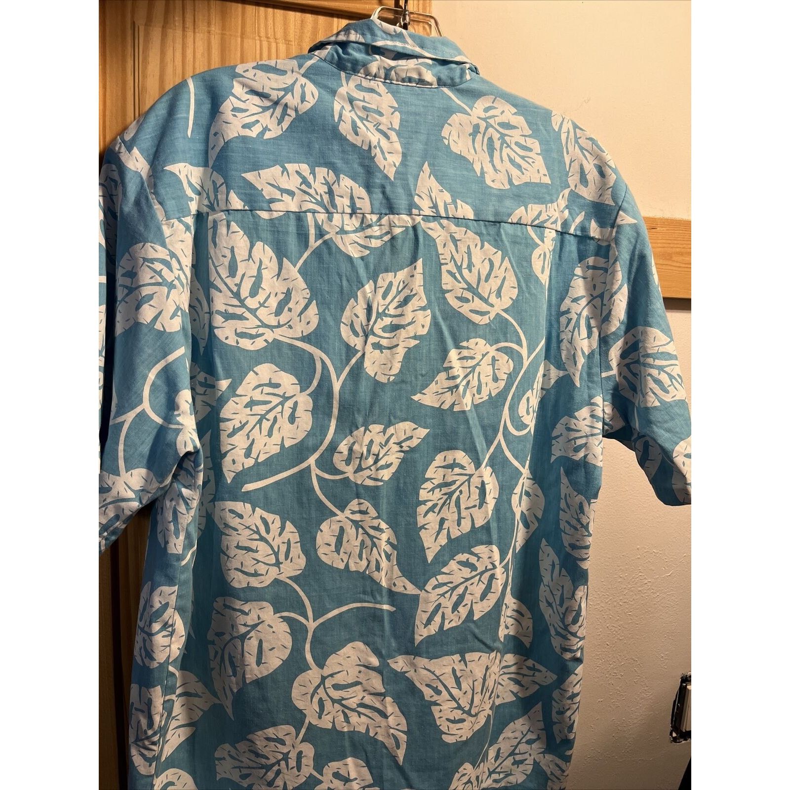 Other Malihini VTG Men’s L Blue Floral Cotton Blend Hawaiian Shirt Size US L / EU 52-54 / 3 - 10 Thumbnail