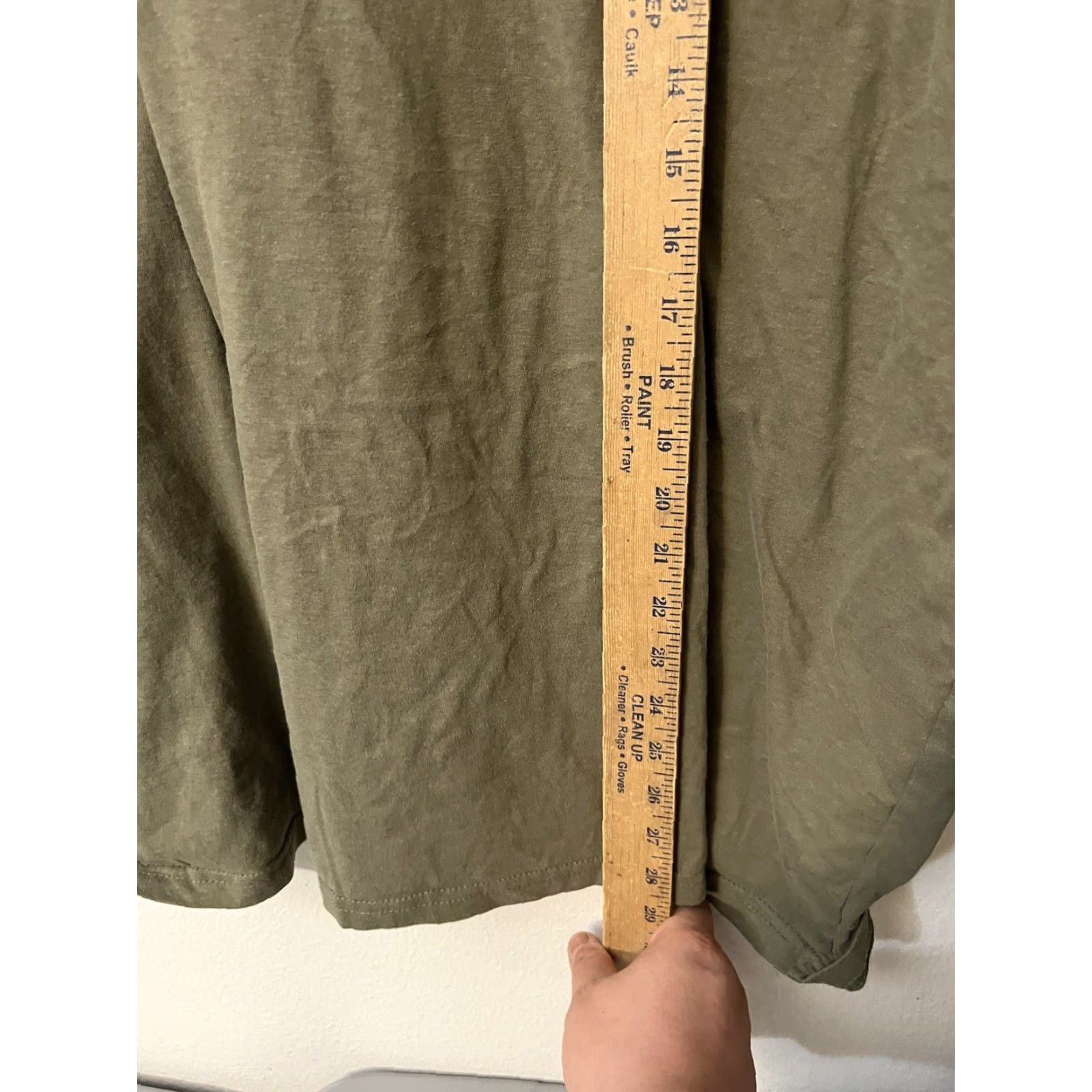 Vintage True Classic T-Shirt Mens 3XL Green Crew Neck Short Sleeve Cotton Blend Stretch All Seasons Modern Fit Classic Mens Shirt Size US XXL / EU 58 / 5 - 4 Thumbnail