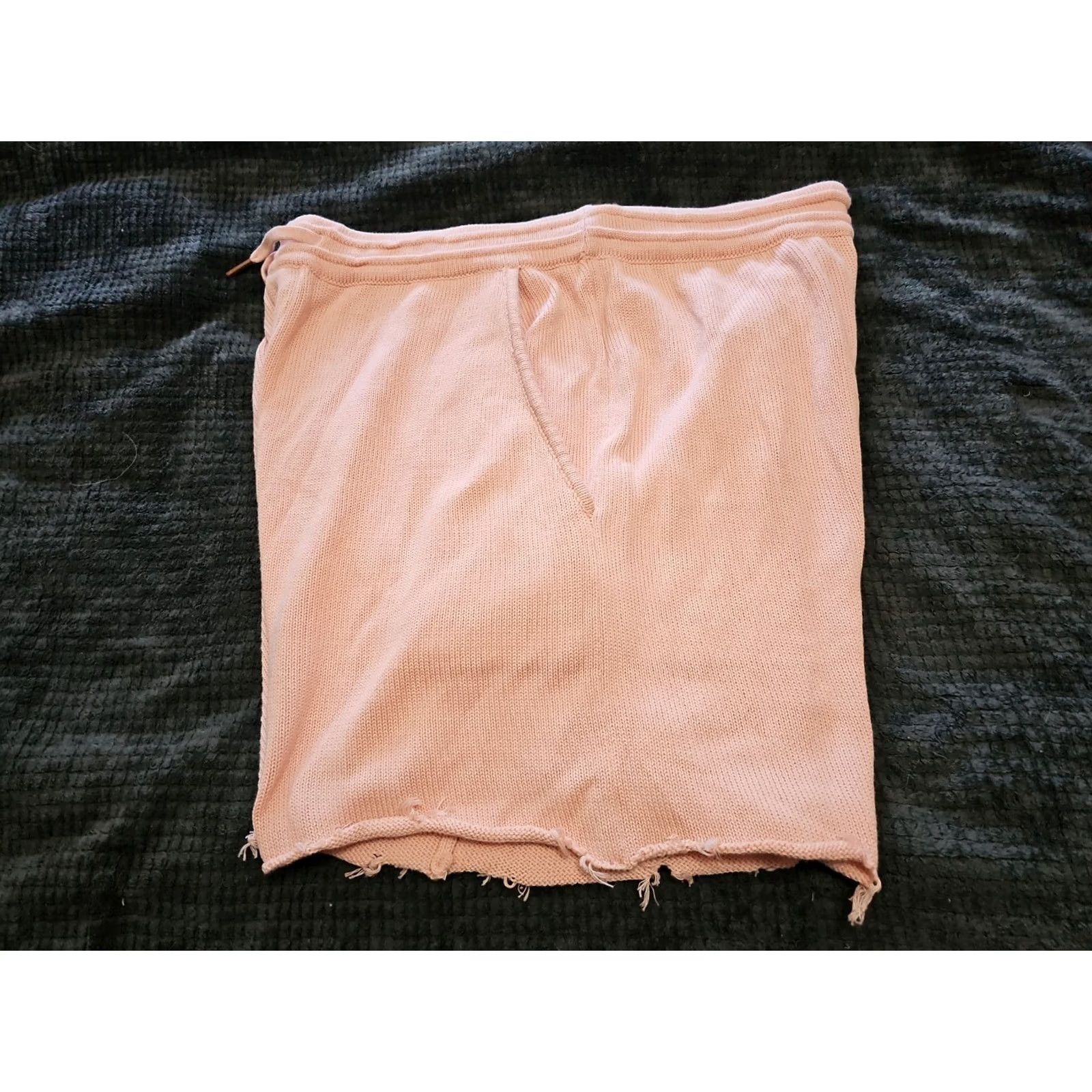 SER.O.YA SER.O.YA Shorts Adult 2XL Pink Sweat Drawstring Raw Hem Unisex Size US 39 - 3 Thumbnail
