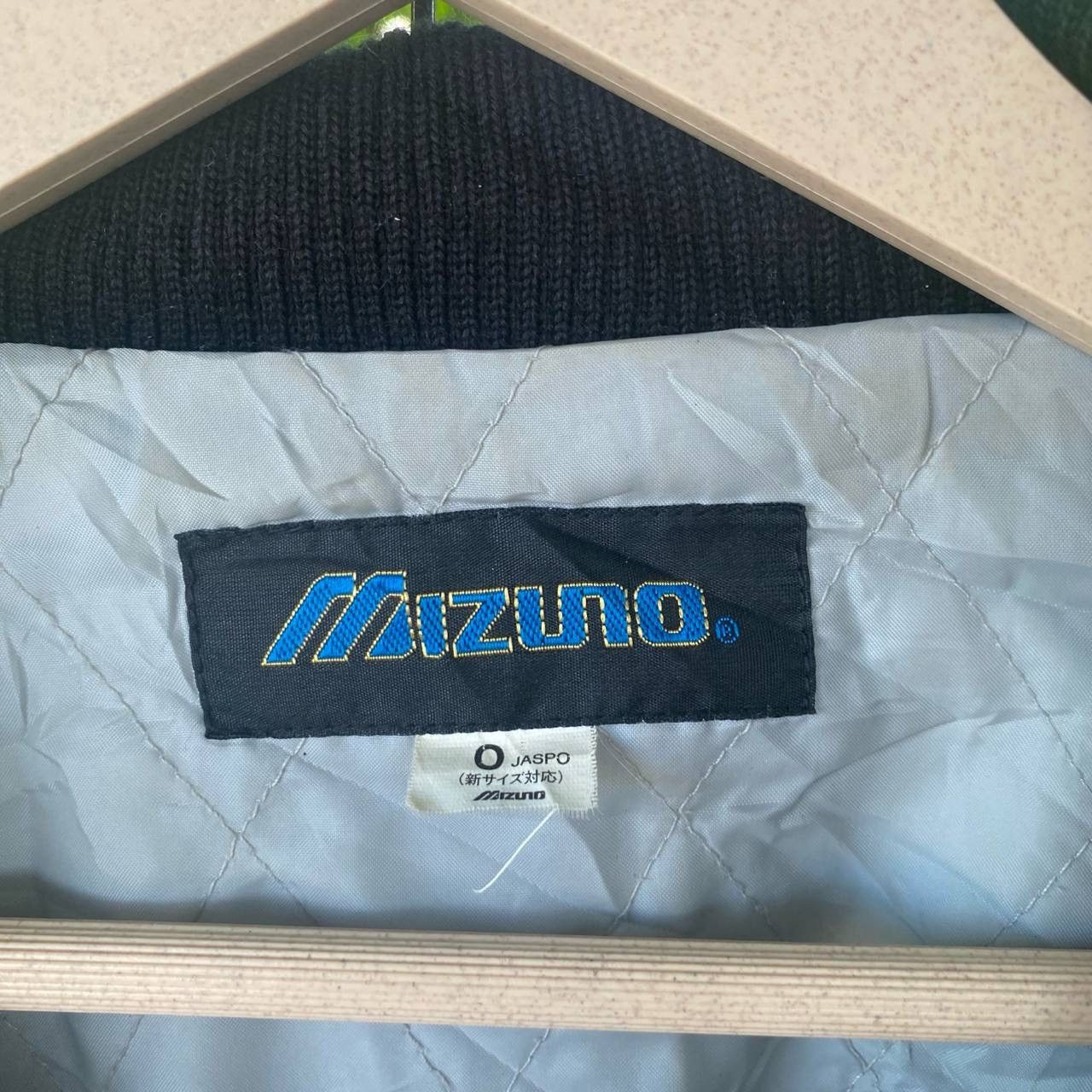 Japanese Brand × Mizuno Vintage Mizuno OverSize Pu Leather Varsity Jacket Size US XL / EU 56 / 4 - 7 Thumbnail
