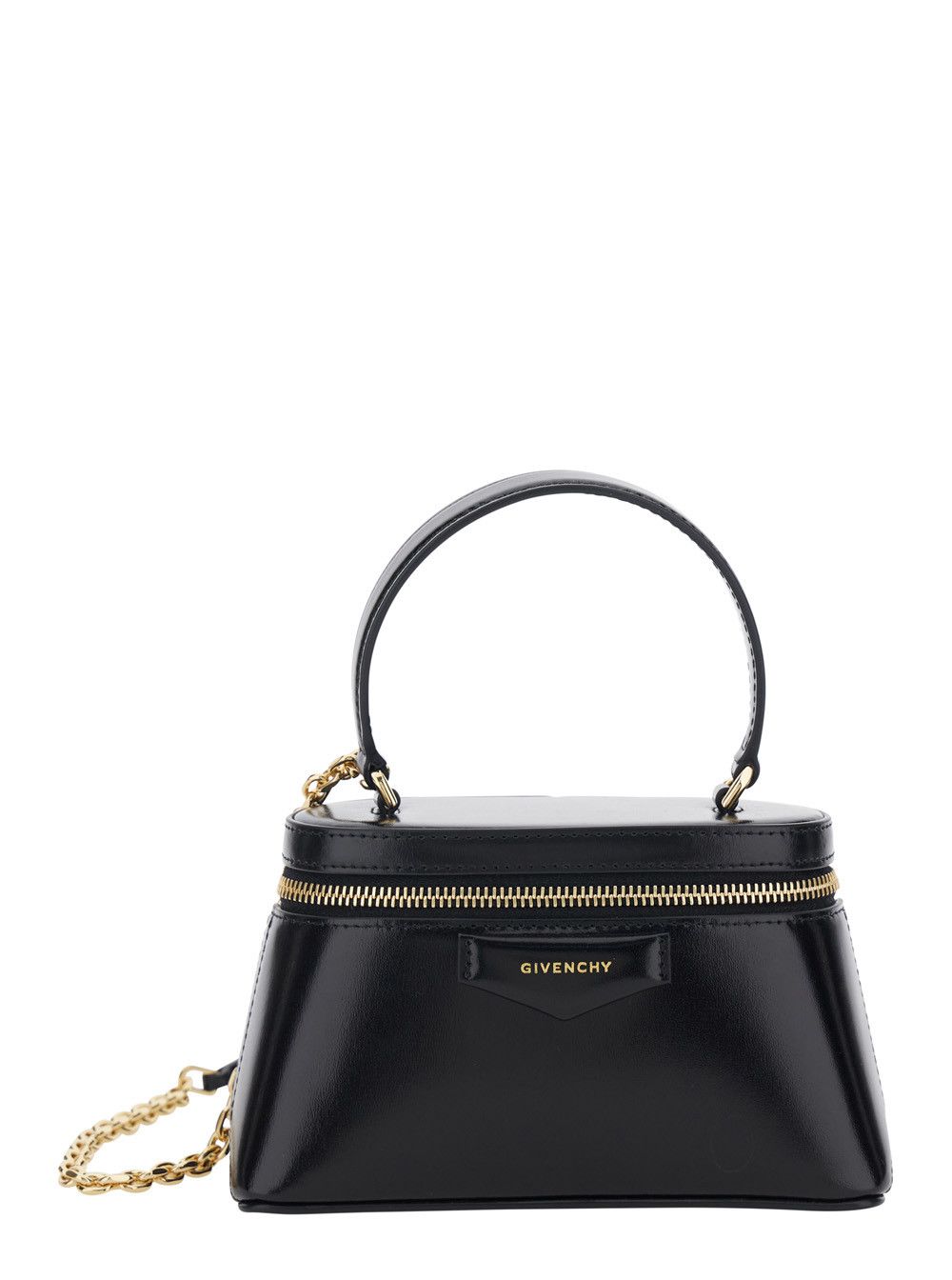 Givenchy Black Handbag 'Antigona' with removable chain in leather for women Size ONE SIZE - 1 Thumbnail