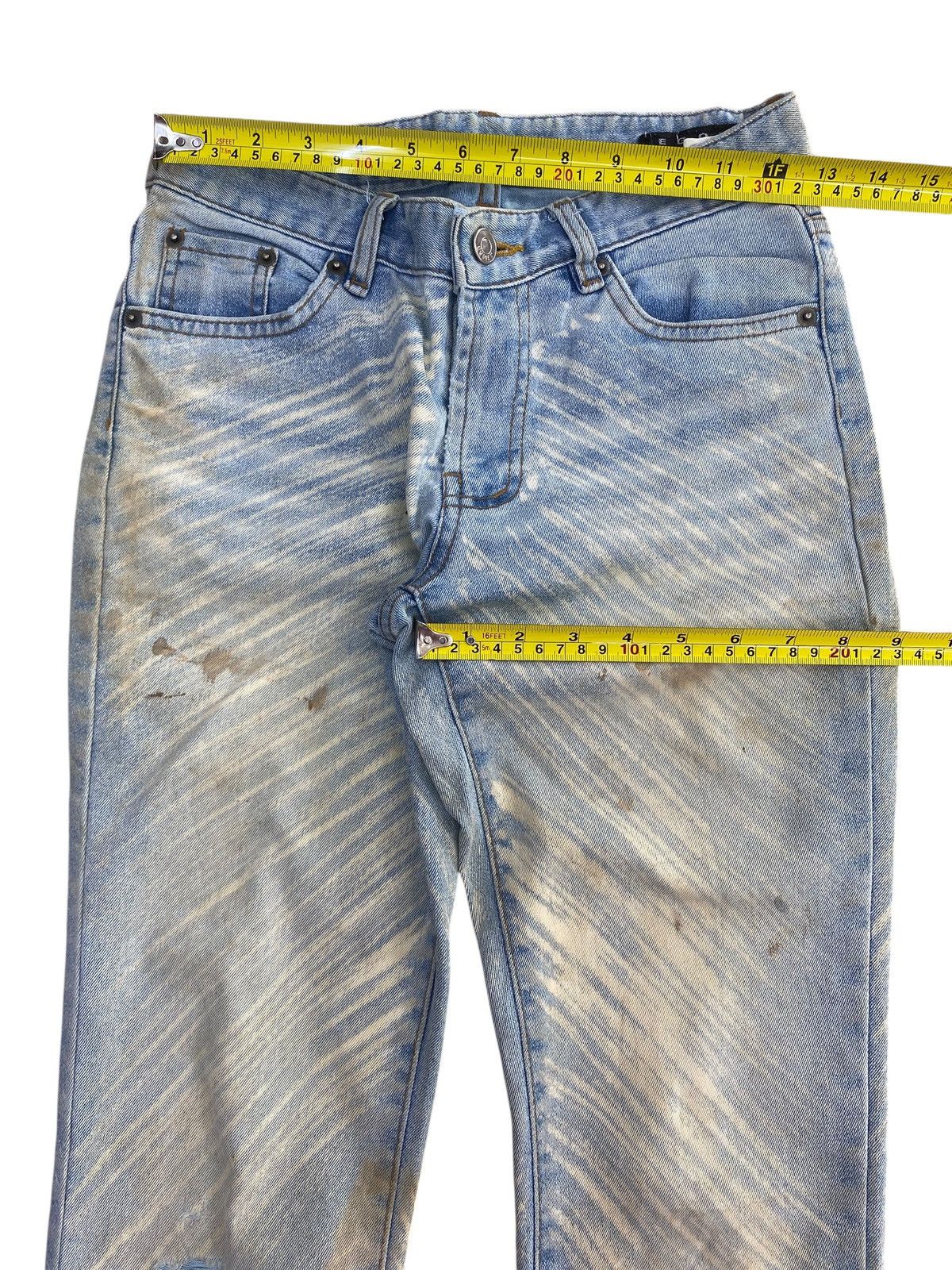 Other Egoist Brand Unique Faded Wash Flare Jeans Size US 26 / EU 42 - 5 Thumbnail