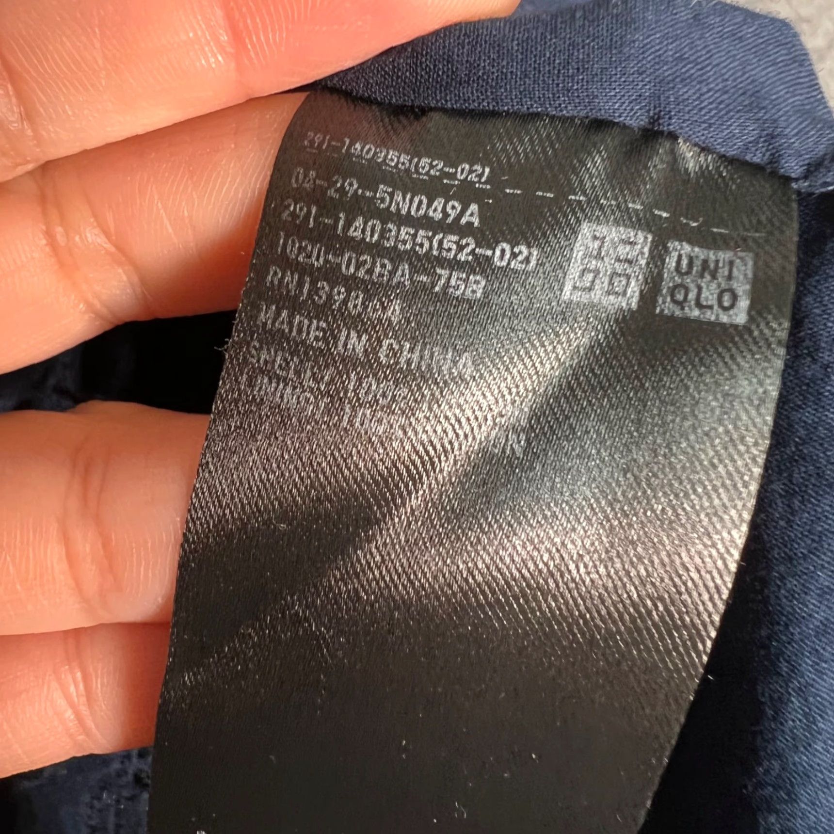 Uniqlo Uniqlo Womens XS Navy Embroidered Sleeveless Fit & Flare Dress Size XS / US 0-2 / IT 36-38 - 4 Thumbnail