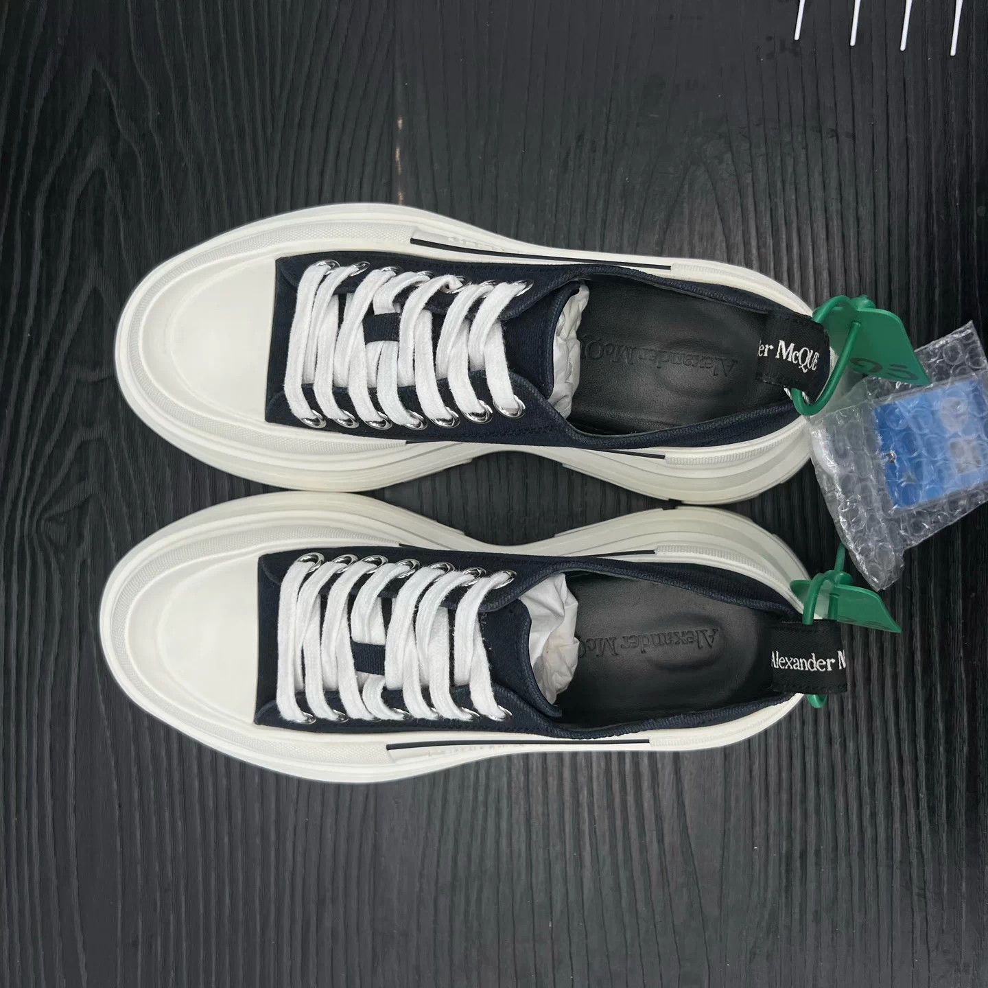 Alexander McQueen McQueen Black & White Martin Boots Near New 37 Size US 6 / IT 36 - 8 Thumbnail