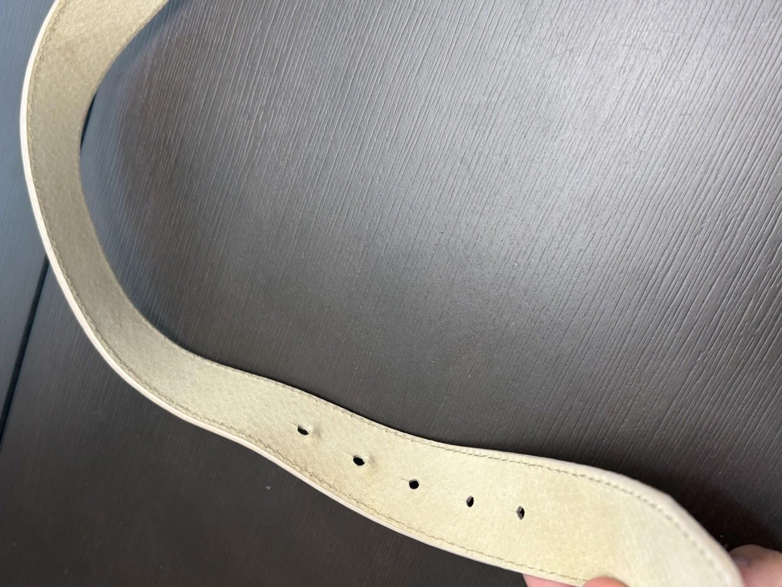 Guess GUESS Genuine Leather Belt Large Gold G Logo Multicolor Y2K Size ONE SIZE - 7 Thumbnail