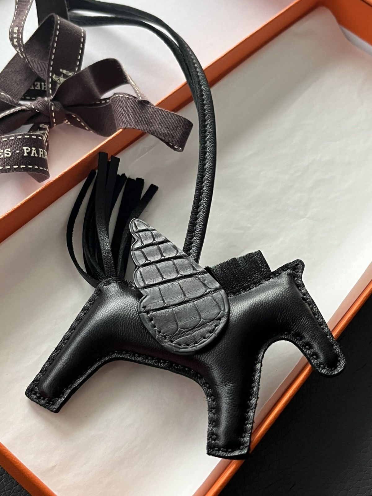Hermes Extremely Rare Hermes Matt Croc Rodeo Pegasus PM Full Set Size ONE SIZE - 1 Thumbnail