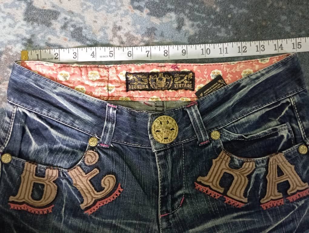 Tornado Mart Super Flare Jeans Japan Skulls Riobera Jeans Stone Wash Size US 28 / EU 44 - 9 Thumbnail