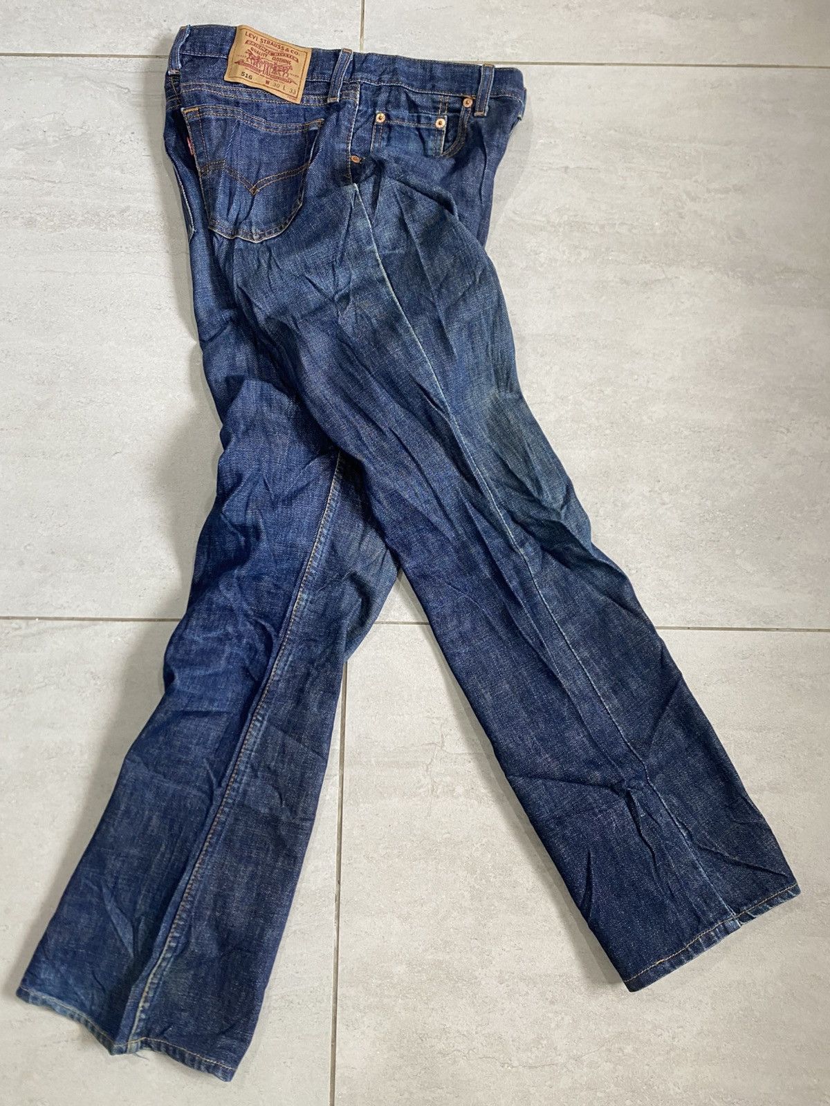 Levi's VINTAGE LEVIS 516 BOOTCUT Size US 30 / EU 46 - 1 Thumbnail