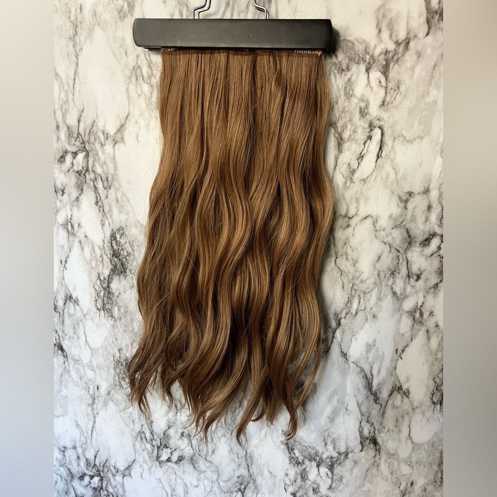 Other Dark Blonde Curly Wave Clip in Hair Extensions 20 Inch Size ONE SIZE - 7 Thumbnail