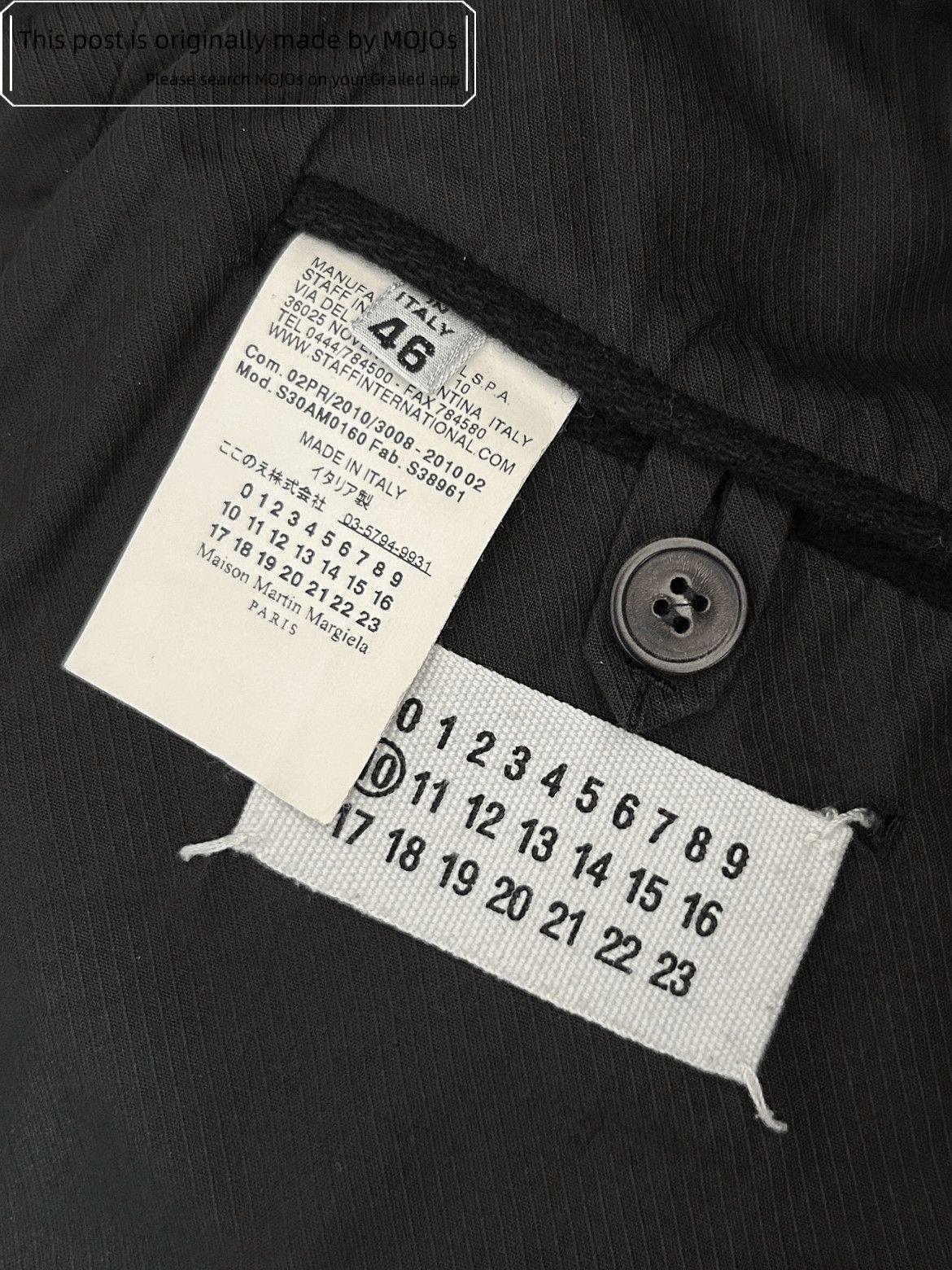 Maison Margiela Sz 46 Maison Margiela 10AW High Neck Coat Size US S / EU 44-46 / 1 - 7 Thumbnail