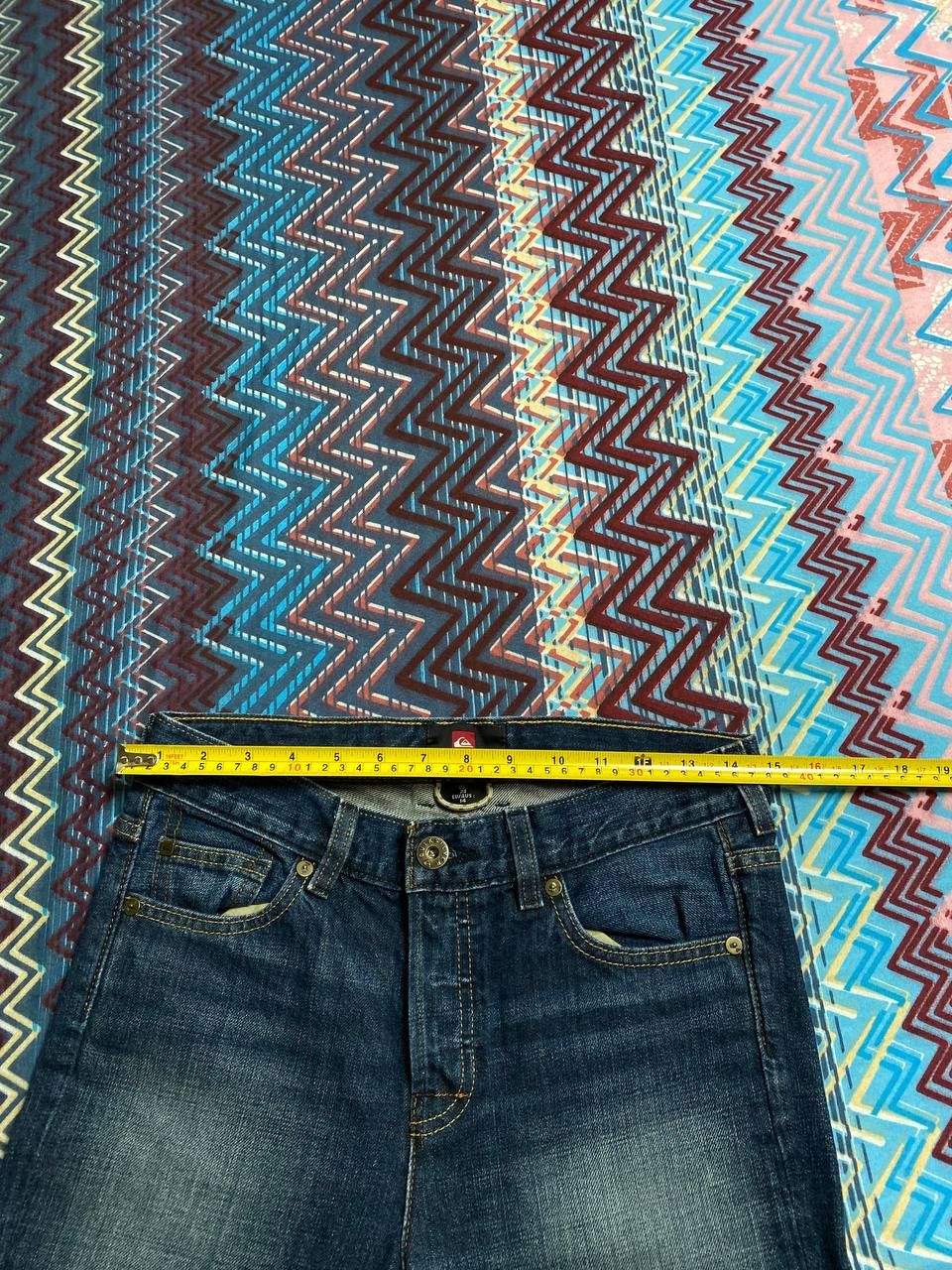Quiksilver × Vintage Vintage 2000s Quiksilver Baggy Cotton Jeans Men’s Size US 28 / EU 44 - 9 Thumbnail