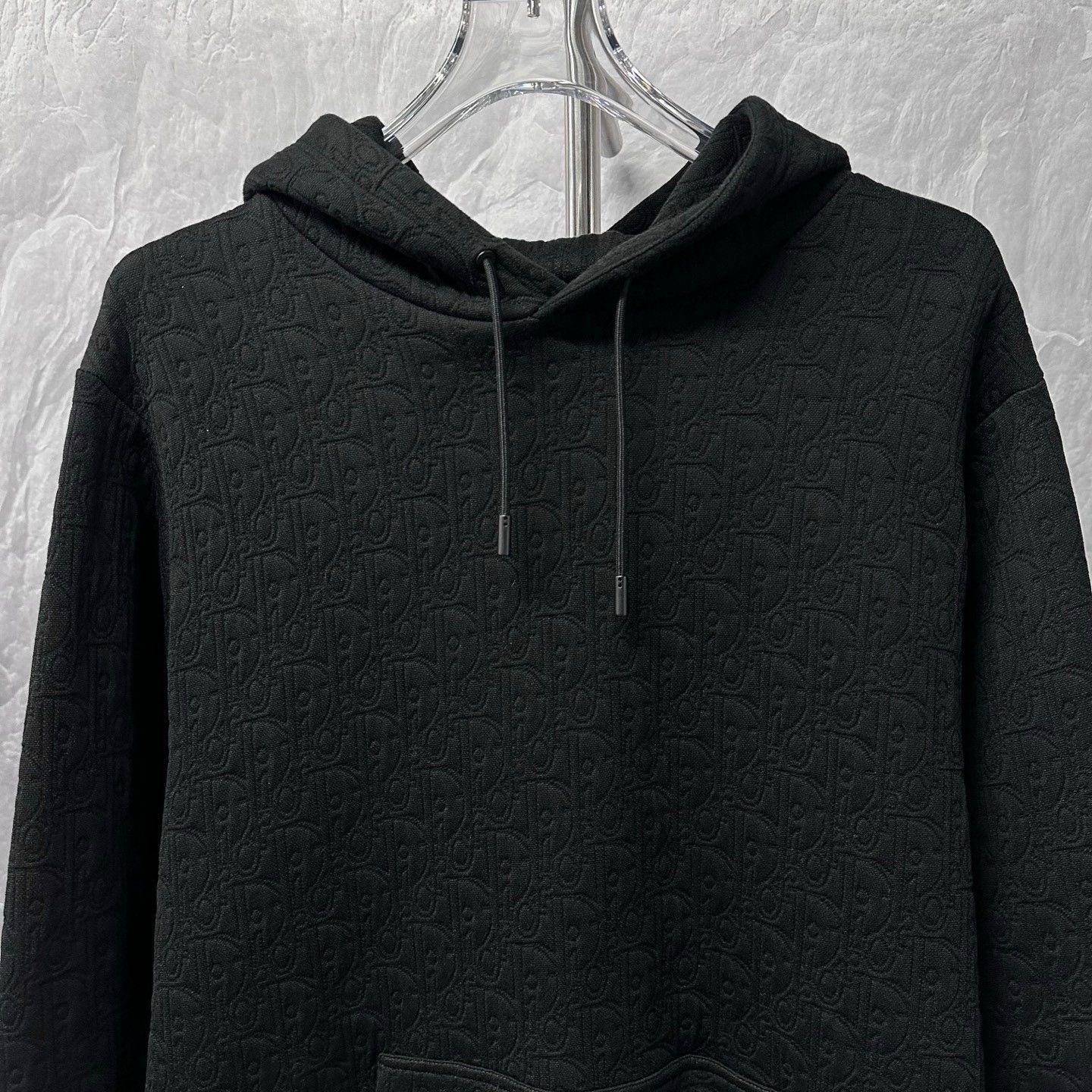 Dior Dior SS25 Carry Over Embossed Jacquard Hoodie Size US XXS / EU 40 - 2 Thumbnail