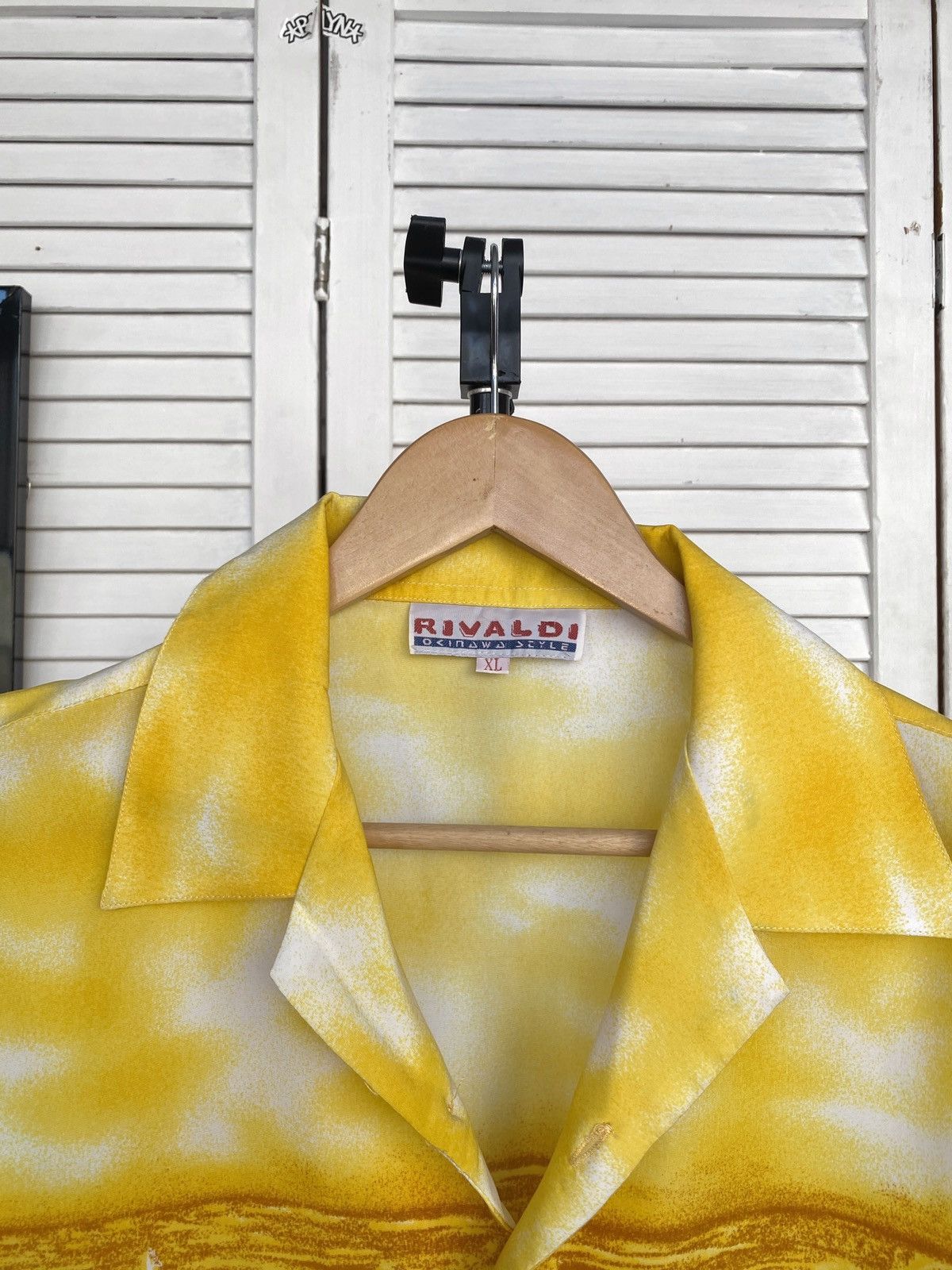Vintage Vintage Rivaldi Hawaiian Shirt Surf Car Beach Aloha Sunset Size US XL / EU 56 / 4 - 6 Thumbnail