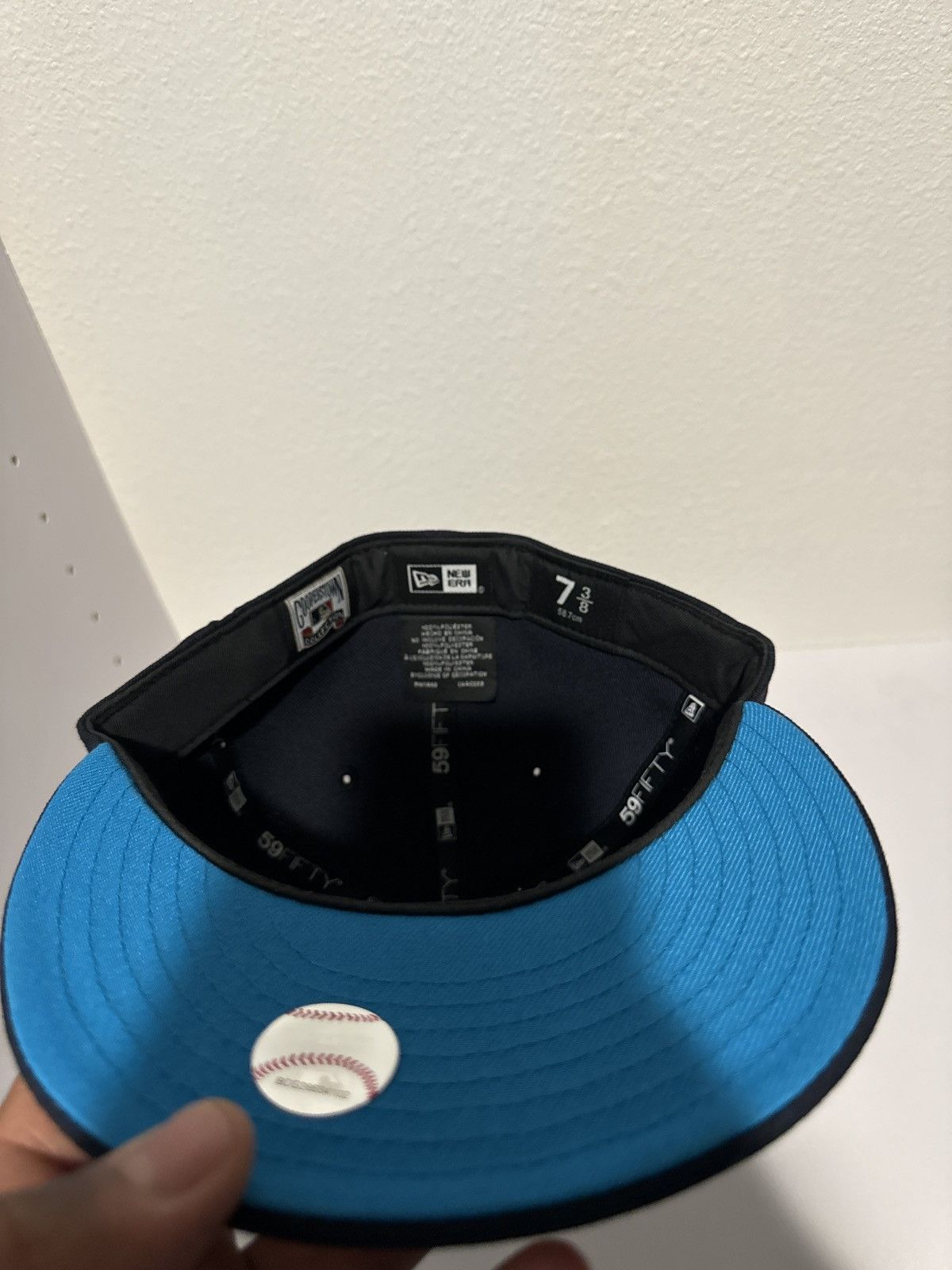 New Era Tampa Bay Rays 10 Seasons Patch Fitted Size ONE SIZE - 3 Thumbnail