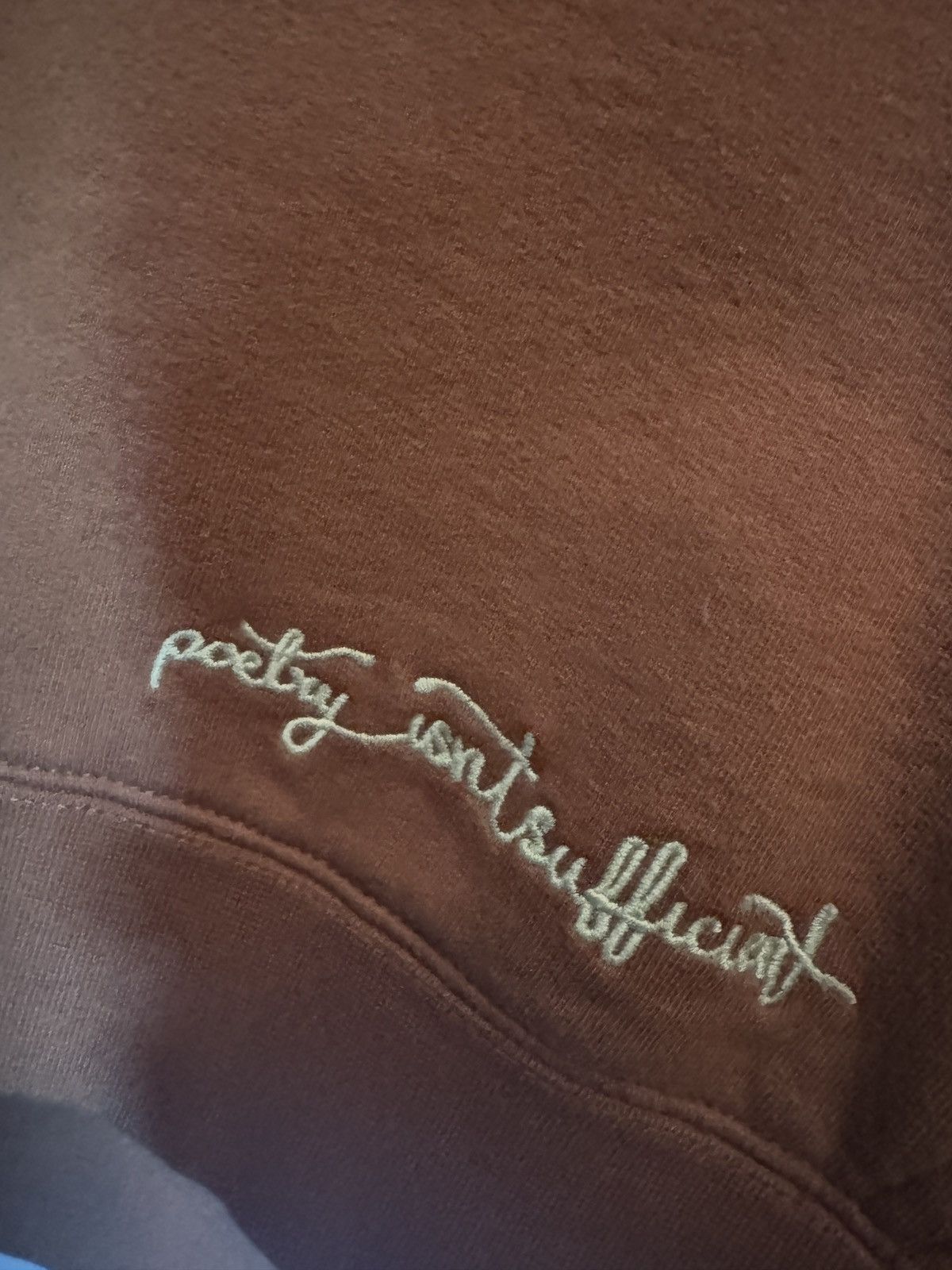 Designer Reception Embroidered Brown Hoodie Size US XL / EU 56 / 4 - 7 Thumbnail