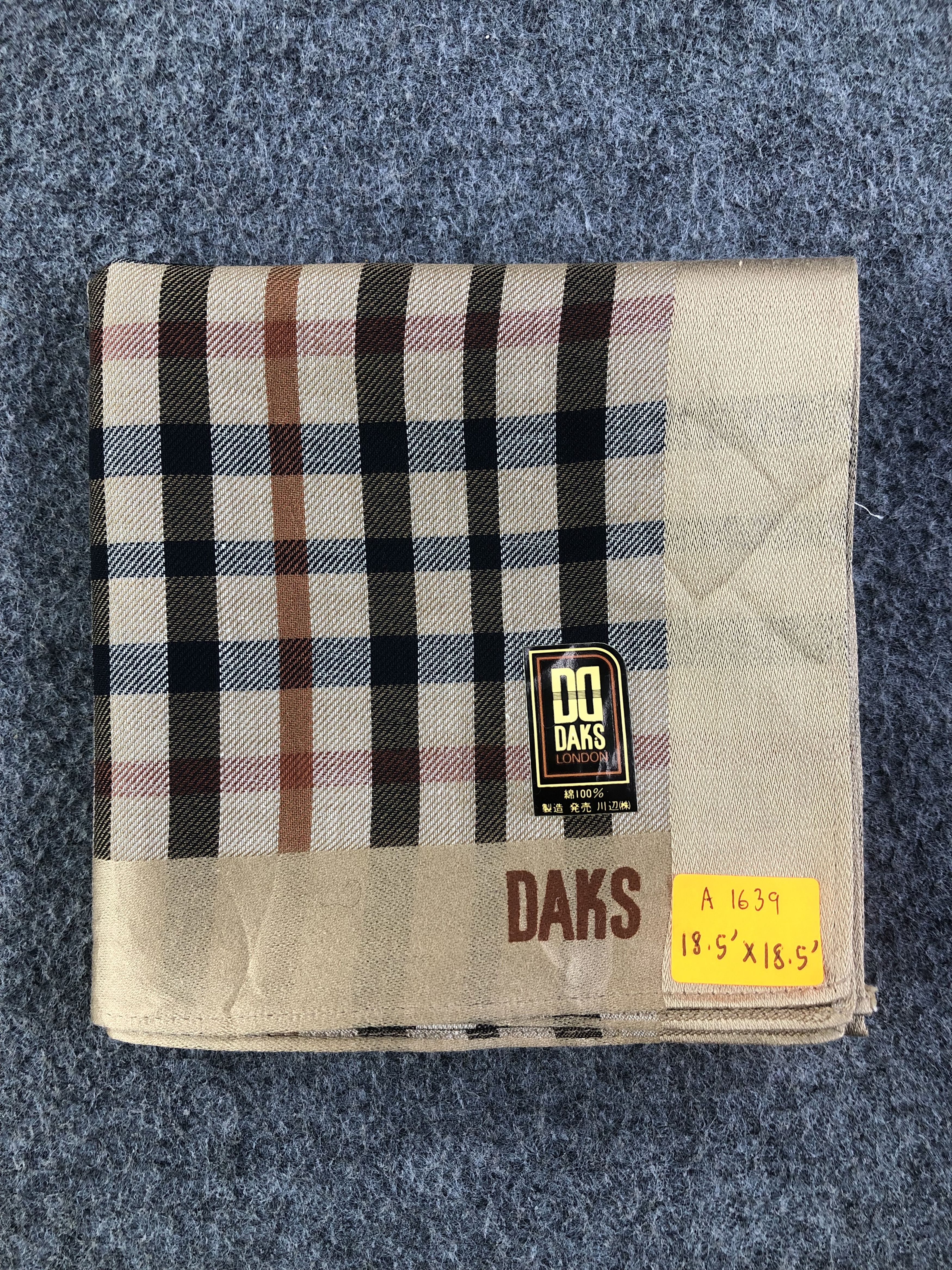 DAKS × Vintage Daks London Handkerchief / Bandana / Neckerchief Size ONE SIZE - 6 Thumbnail