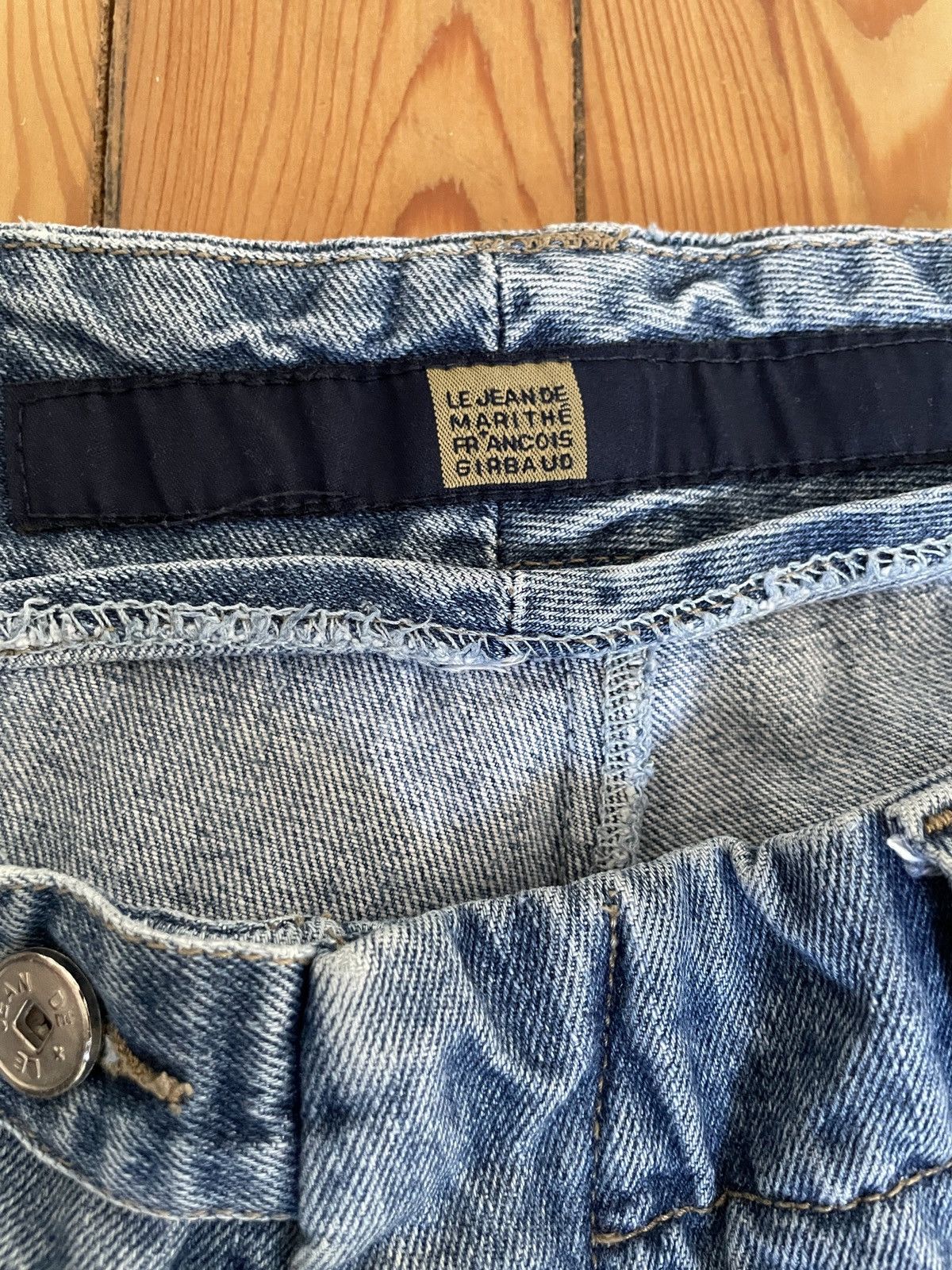 Marithe + Francois Girbaud Marithe + Francois Girbaud Denim Shorts Size US 36 / EU 52 - 3 Thumbnail