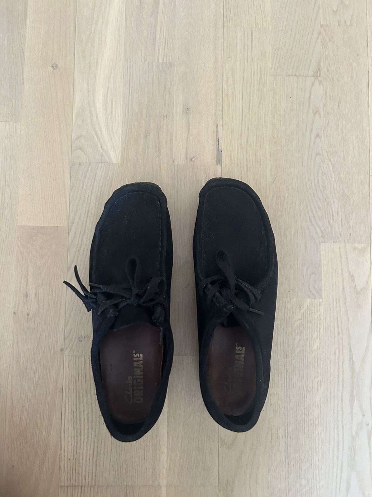 Clarks Clarks Wallabee Black Suede Size 44 EU / 9.5 UK Size US 11 / EU 44 - 2 Thumbnail