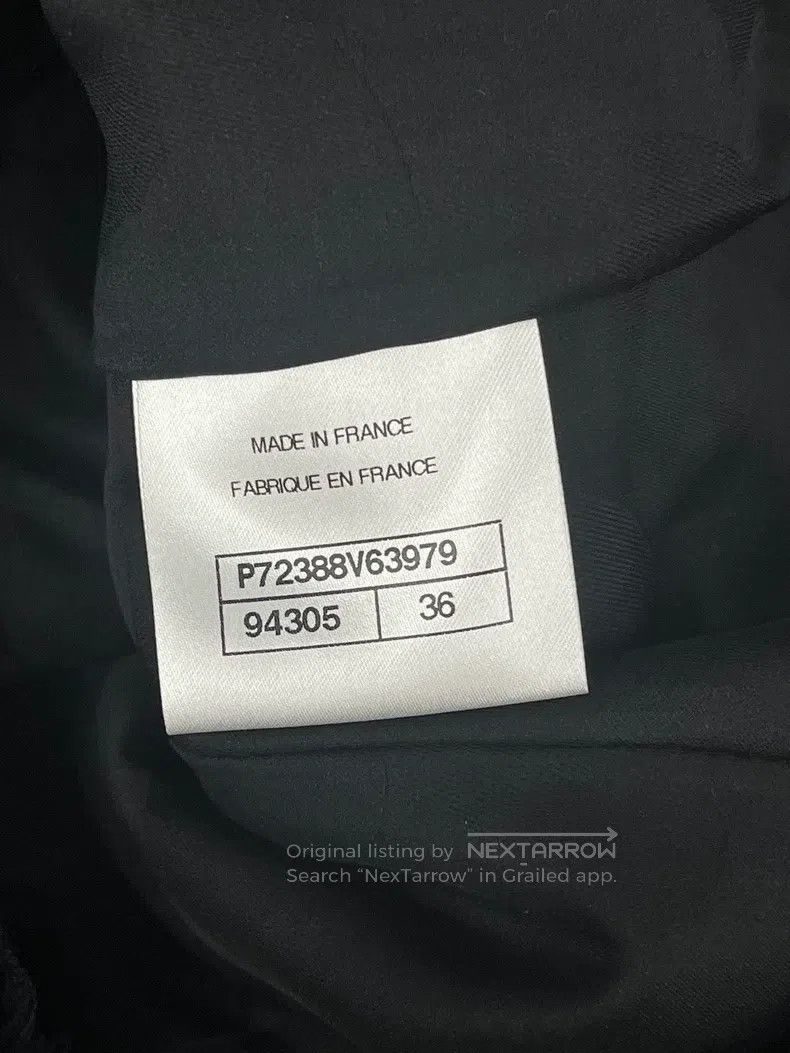 Chanel Chanel 22P black lapel tassel jacket Size XS / US 0-2 / IT 36-38 - 5 Thumbnail