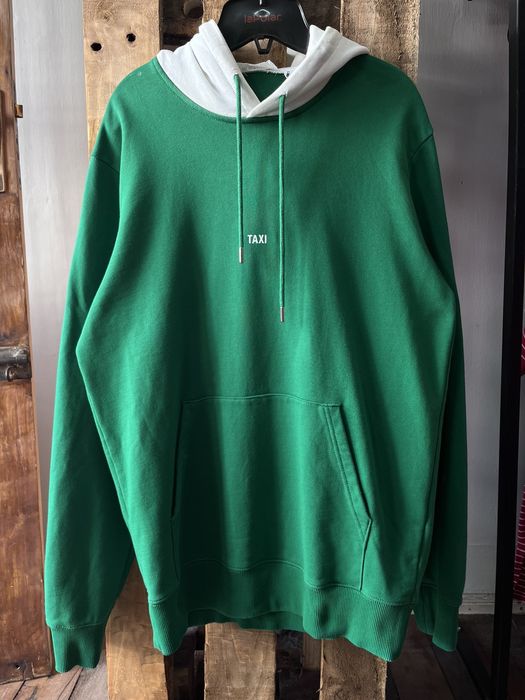 Helmut lang taxi hoodie on sale green