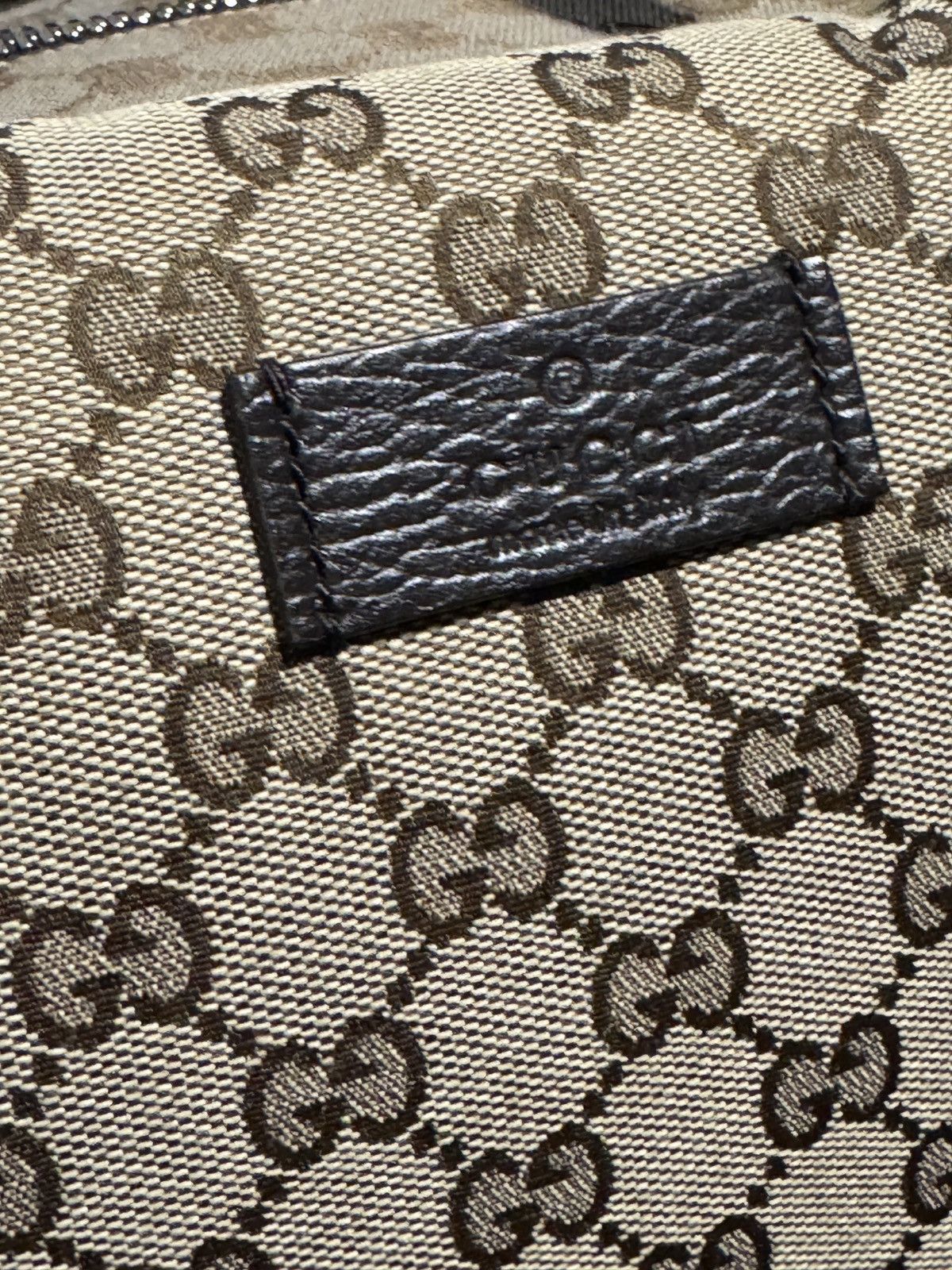 Gucci Gucci Boston GG Large Duffle Bag Beige Size ONE SIZE - 5 Thumbnail