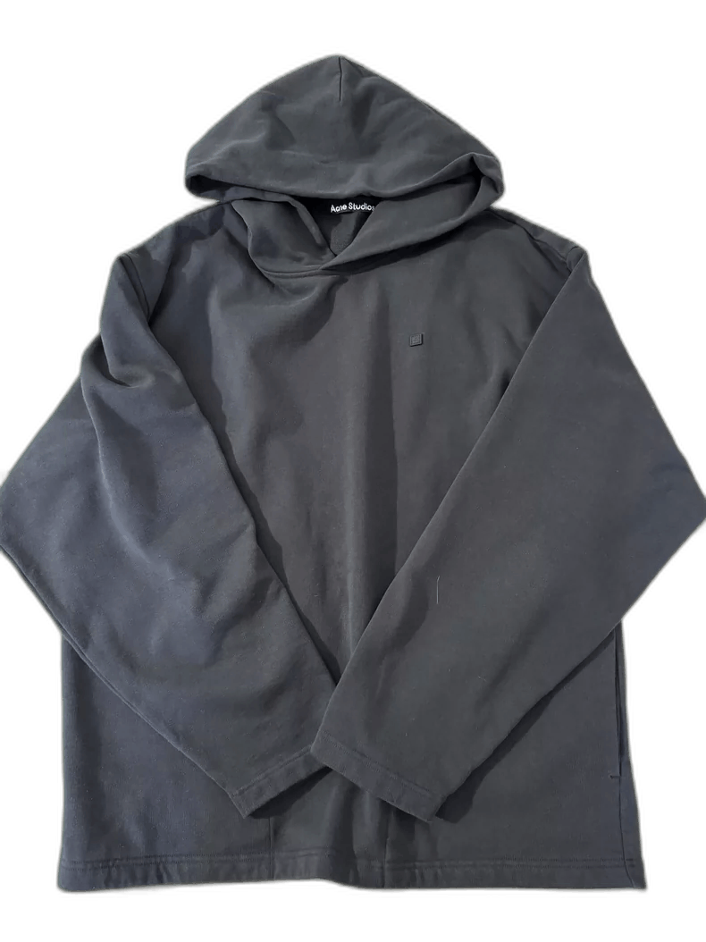 Acne Studios Acne Studios Hooded Sweatshirt in Dark Color Size US S / EU 44-46 / 1 - 1 Thumbnail