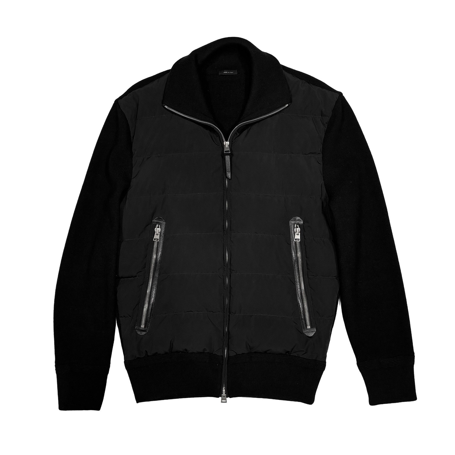Tom Ford TOM FORD Quilted Down Jacket Black Size 48 James Bond Size US M / EU 48-50 / 2 - 1 Thumbnail