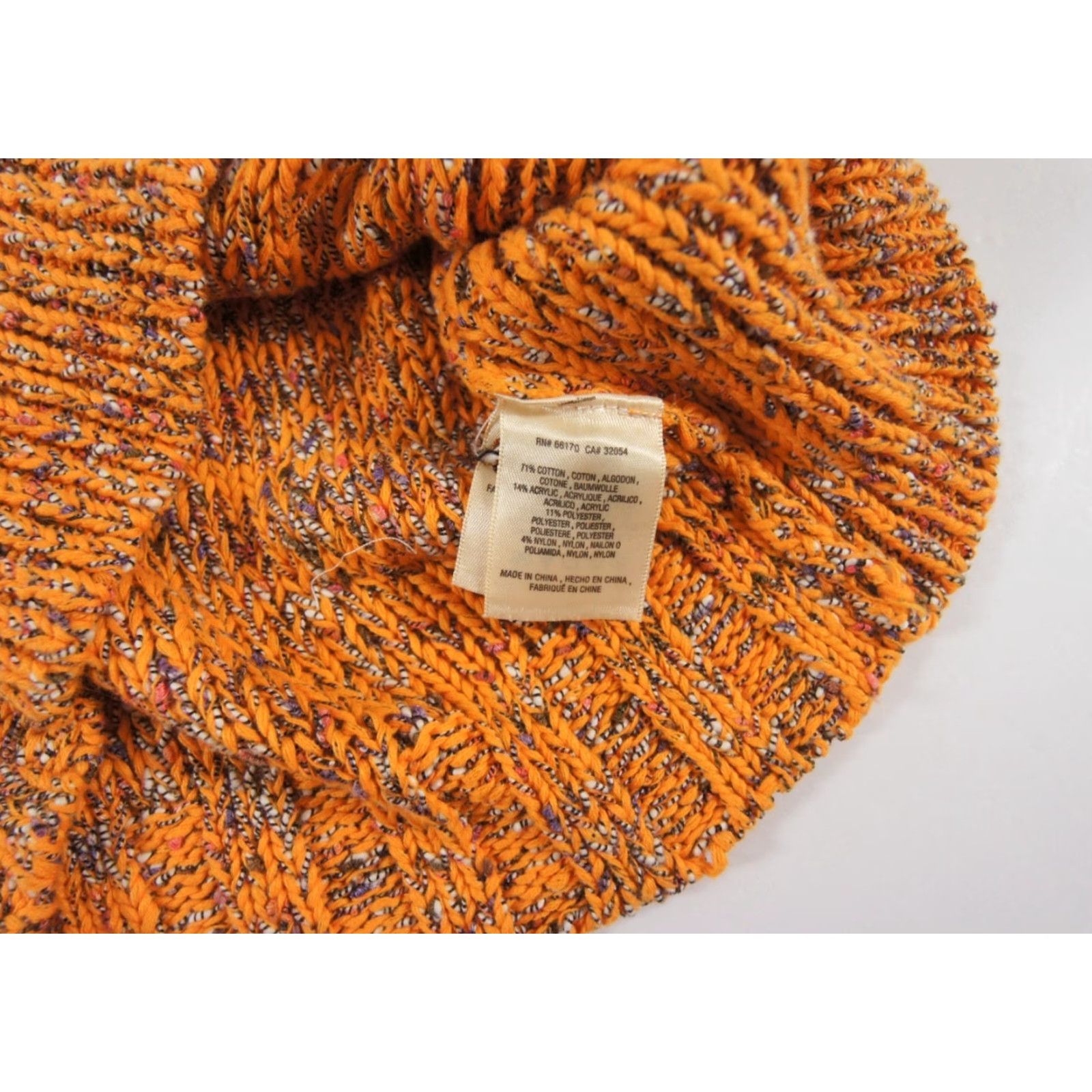 Anthropologie Anthropologie Sweater Women's Medium Orange Knit Sleeveless Tank New Size M / US 6-8 / IT 42-44 - 6 Thumbnail