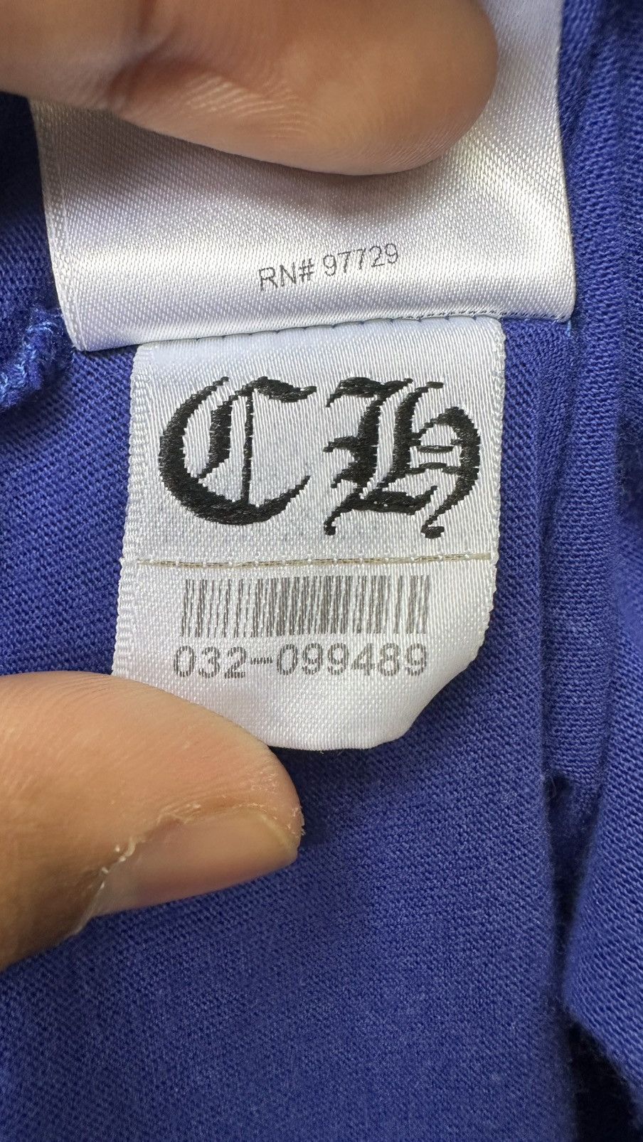 Chrome Hearts Chrome Hearts Blue Lapis Star Longsleeve Size US S / EU 44-46 / 1 - 11 Thumbnail