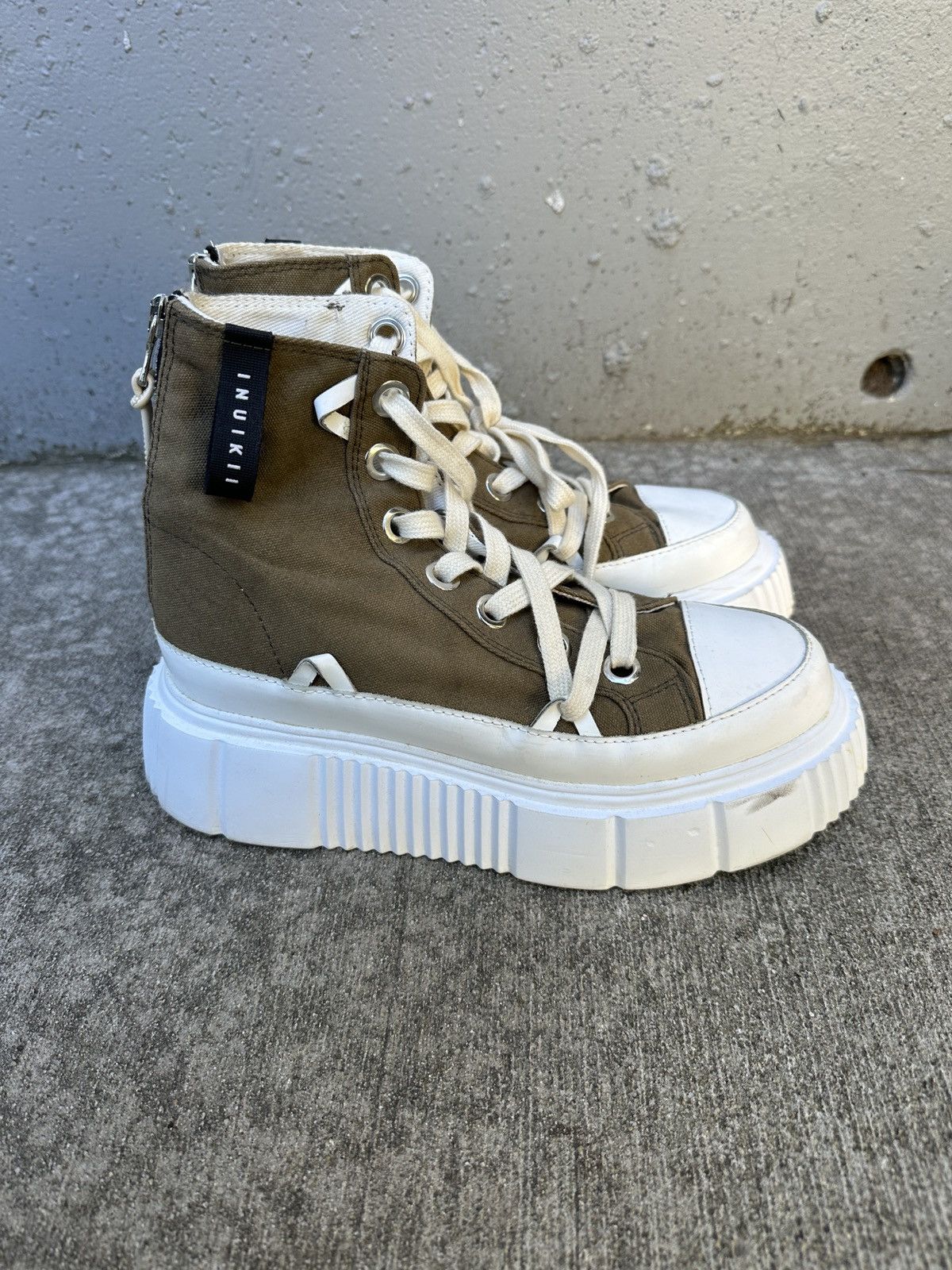 Other Inuikii Matilda Canvas High Sneakers Size US 8 / IT 38 - 3 Thumbnail